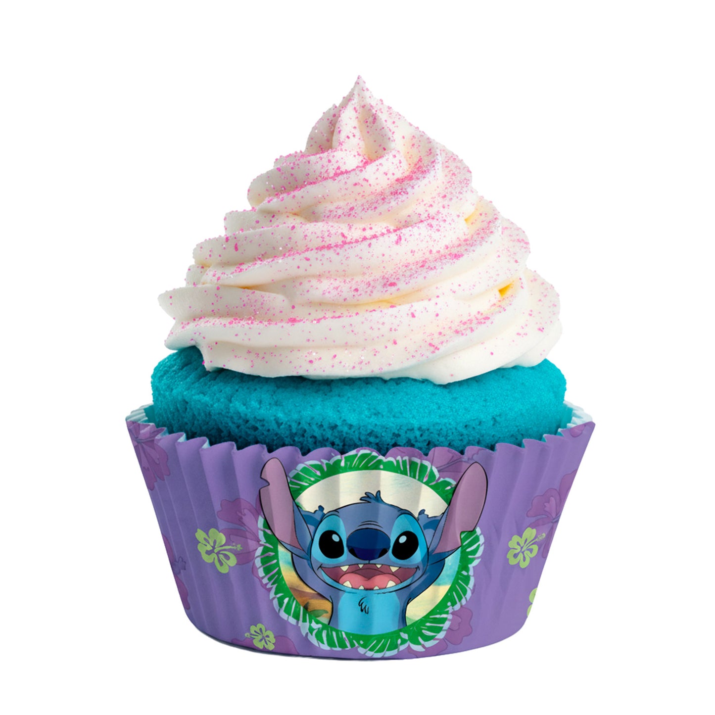 BLISTER 25 CAPSULAS CUPCAKE STITCH Ø 5CM H 3CM