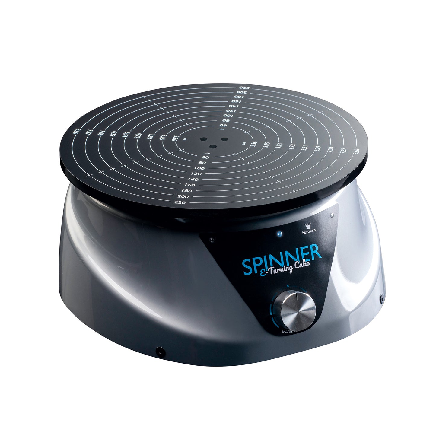 SPINNER BASE GIRATORIA ELECTRICA 27X26H12CM