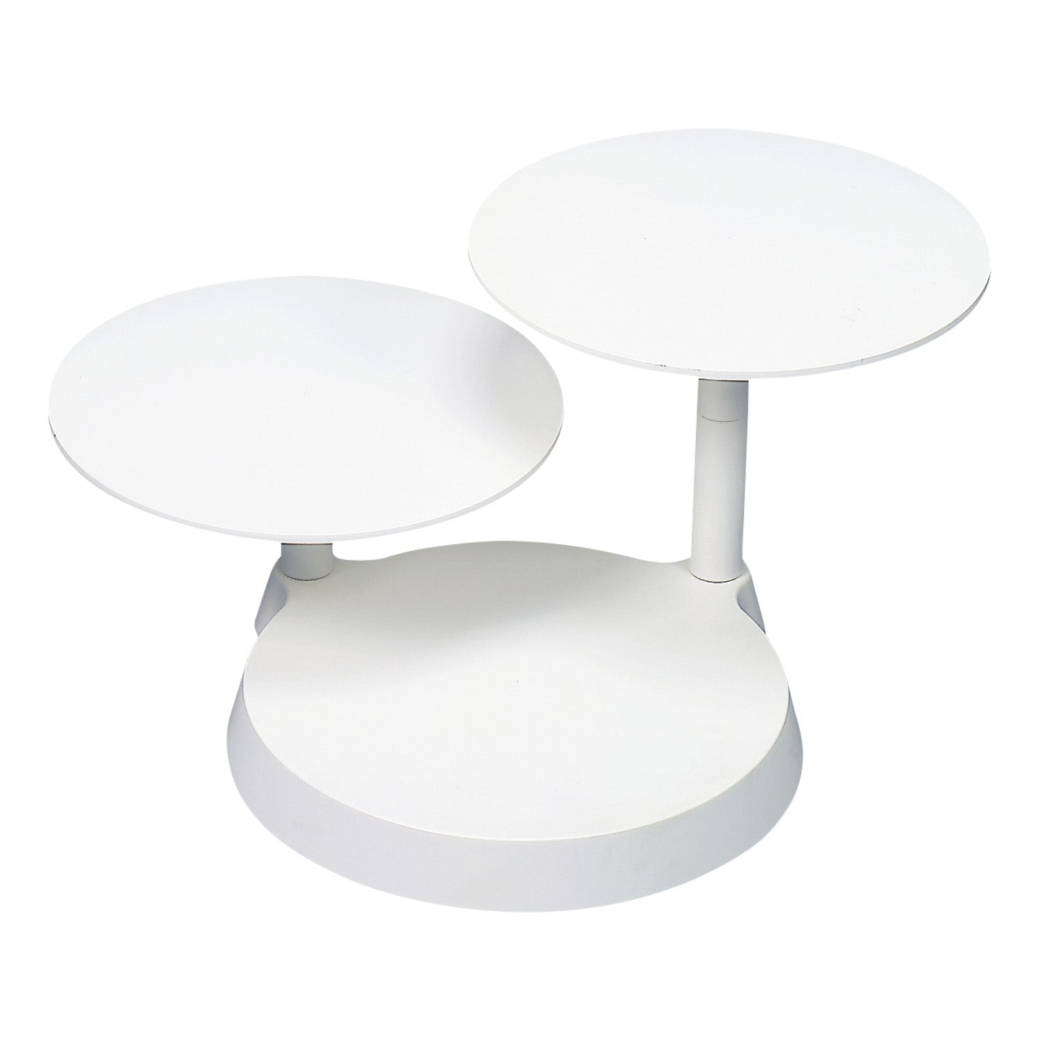 STAND PLÁSTICO ILHA 3 BOLOS H 24CM Ø 28CM