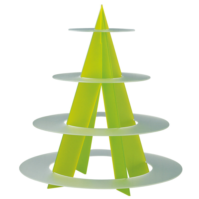 EXPOSITOR TRIANGULAR 4 PLATOS H 62CM Ø 56-46-33-22CM