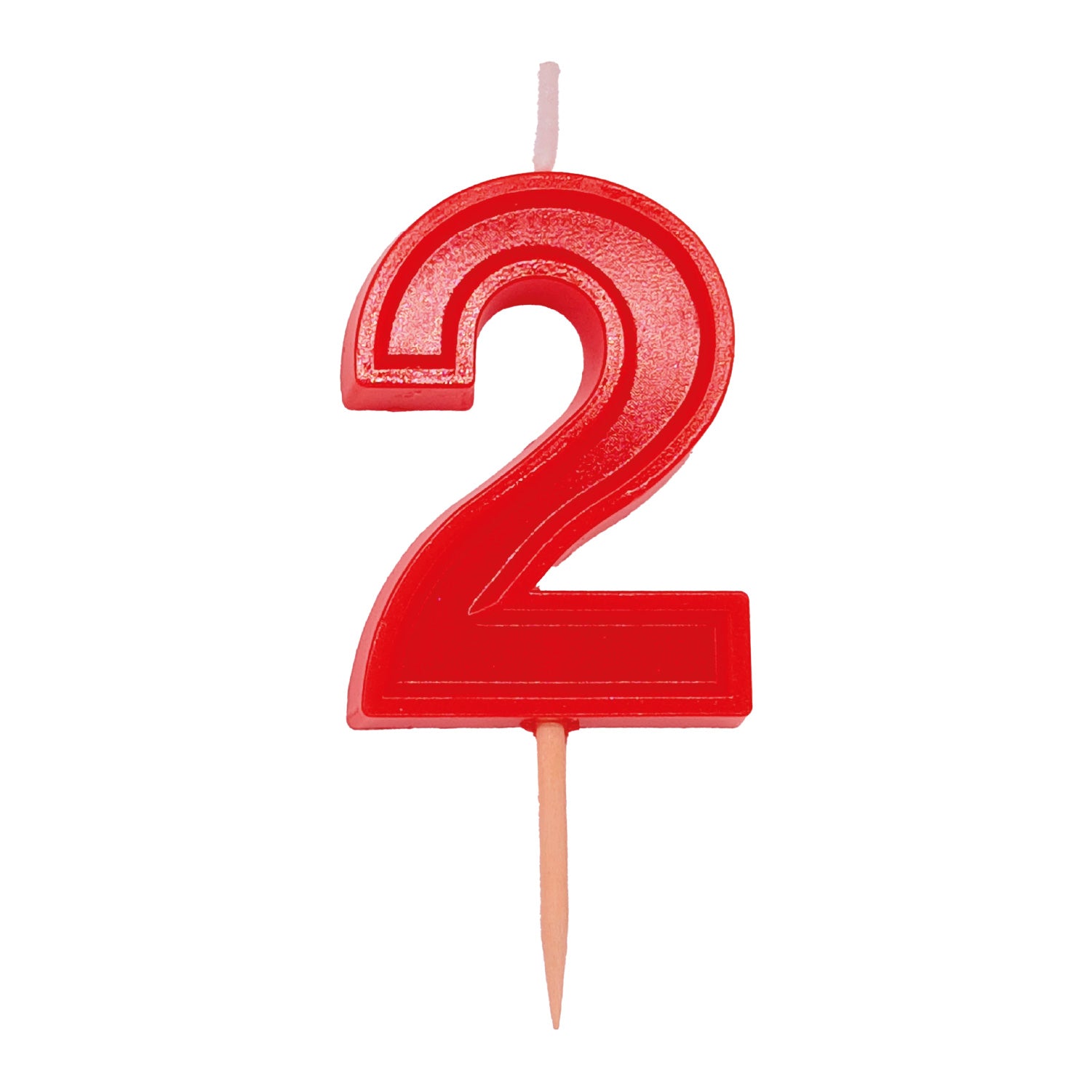 HELVET BIRTHDAY CANDLE Nº2 (4,5X3,5CM)