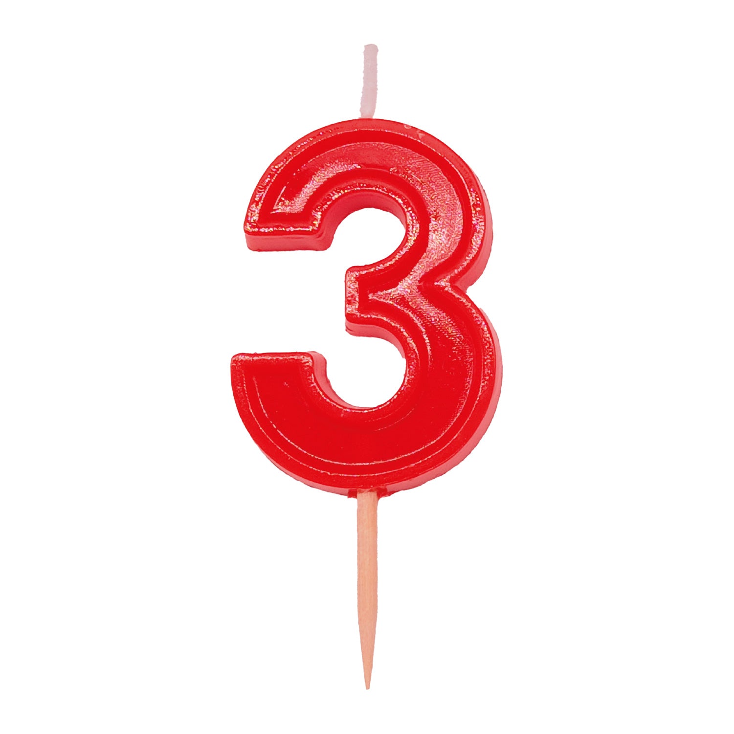 HELVET BIRTHDAY CANDLE Nº3 (4,5X3,5CM)