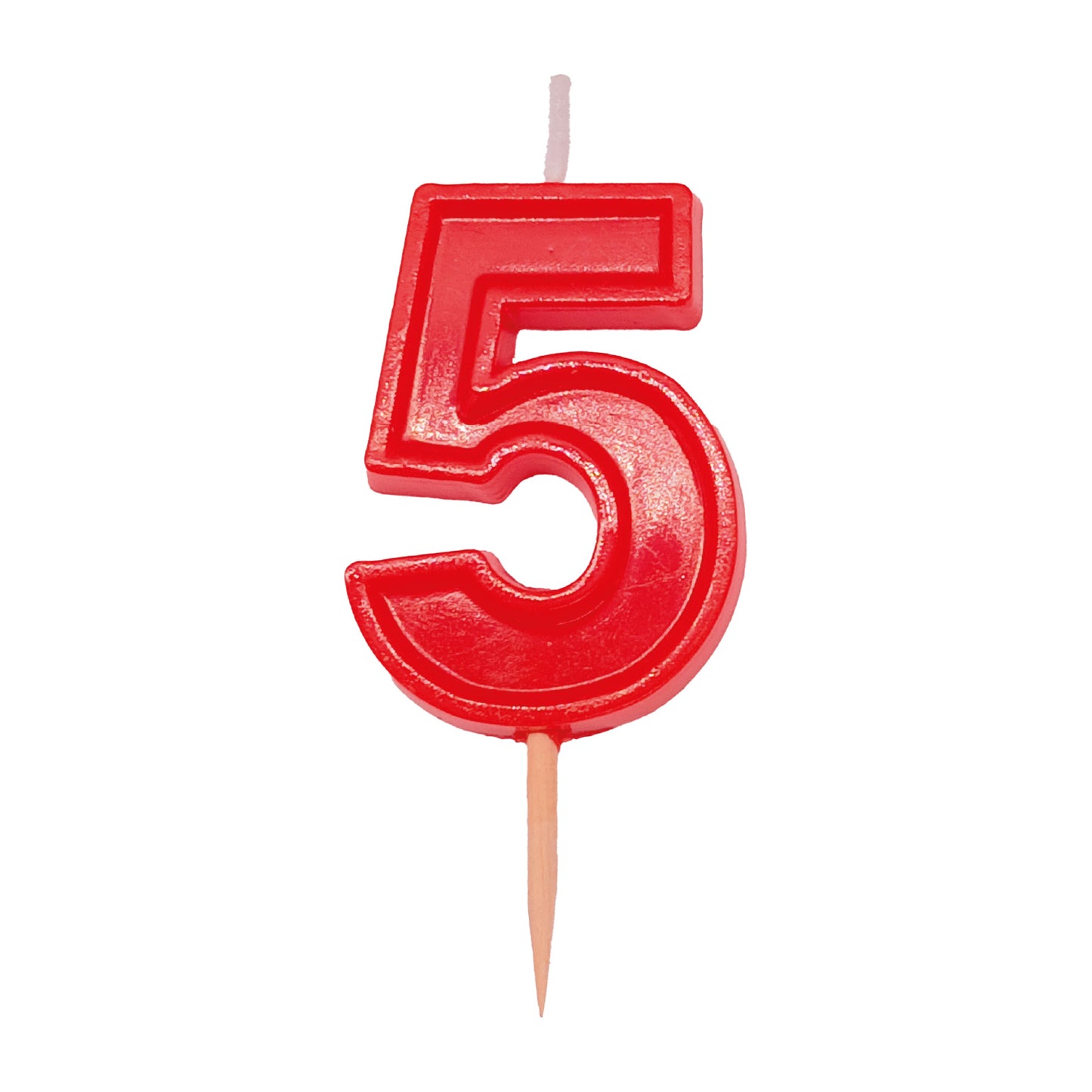 12 VELAS NÚMERO 5 HELVET