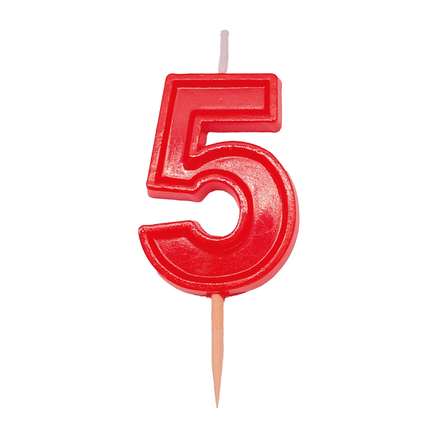 HELVET BOUGIE ANNIVERSAIRE Nº5 (4,5X3,5CM)