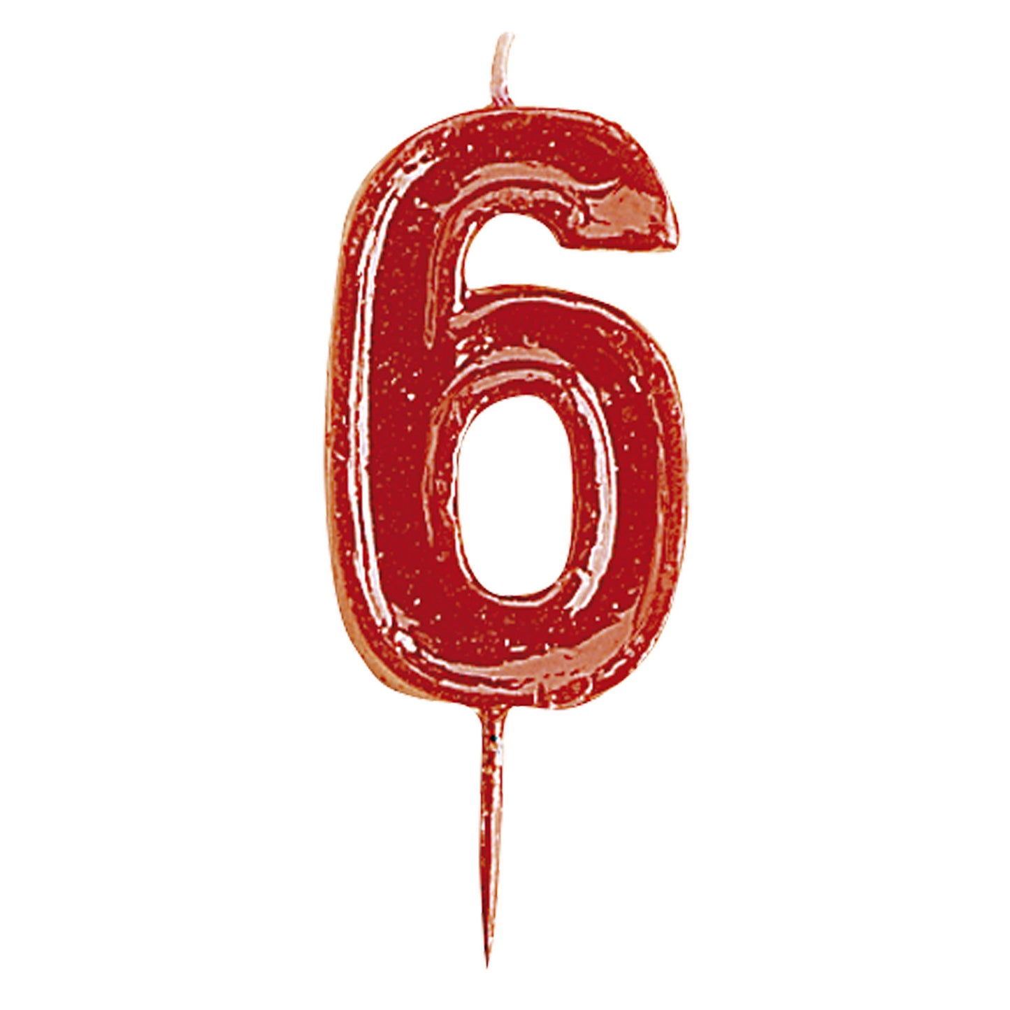 12 VELAS NUMERO 6 HELVET