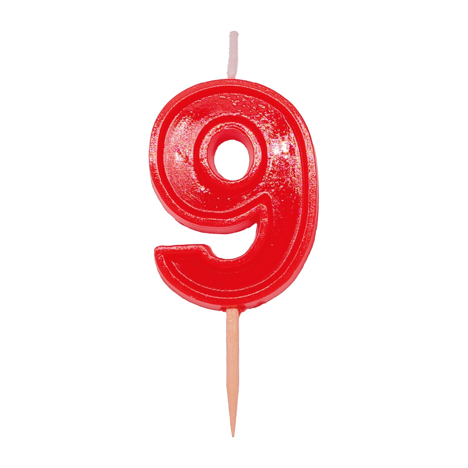 HELVET BIRTHDAY CANDLE Nº9 (4,5X3,5CM)