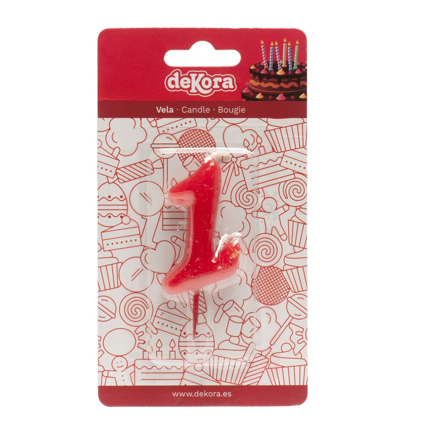 COMIC BIRTHDAY CANDLE Nº1