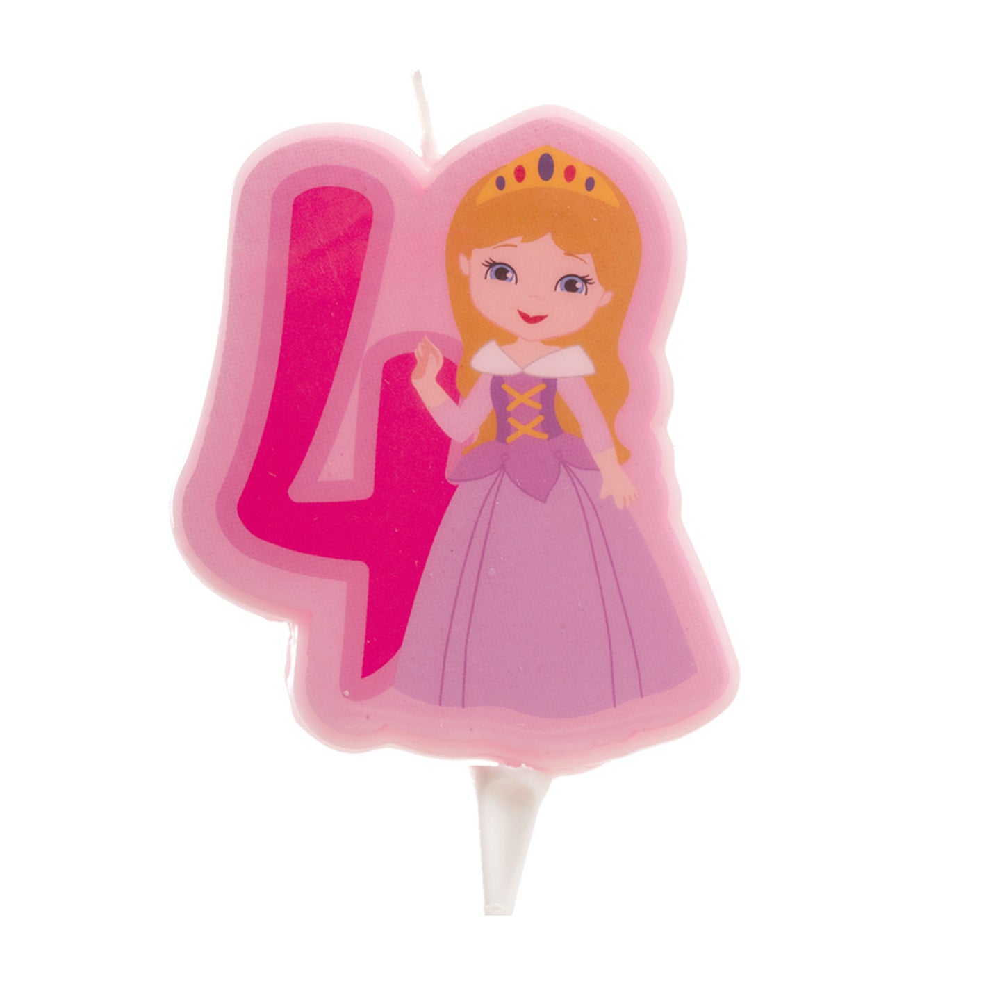 DISPLAY 12 BOUGIES PRINCESS Nº4-7CM.