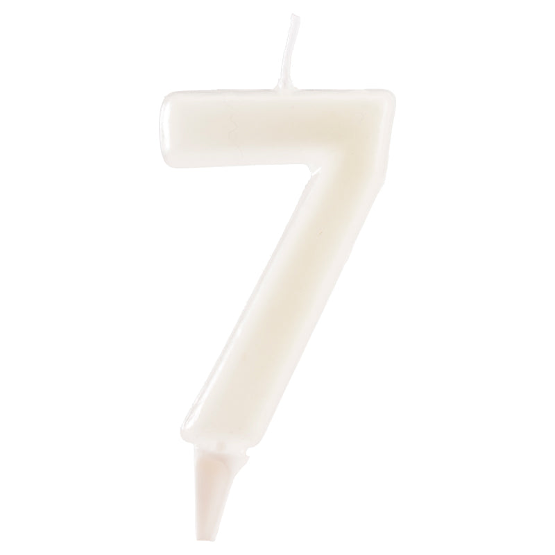 DISPLAY 12 VELAS Nº7 FLUORESCENTE 6CM