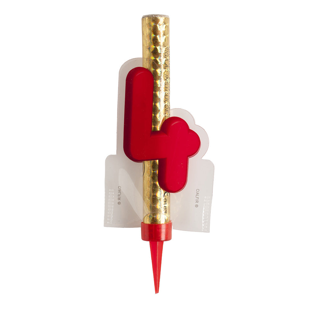 ESPOSITORE 12 BASTONCINI PIROTECNICI Nº 4 12 CM