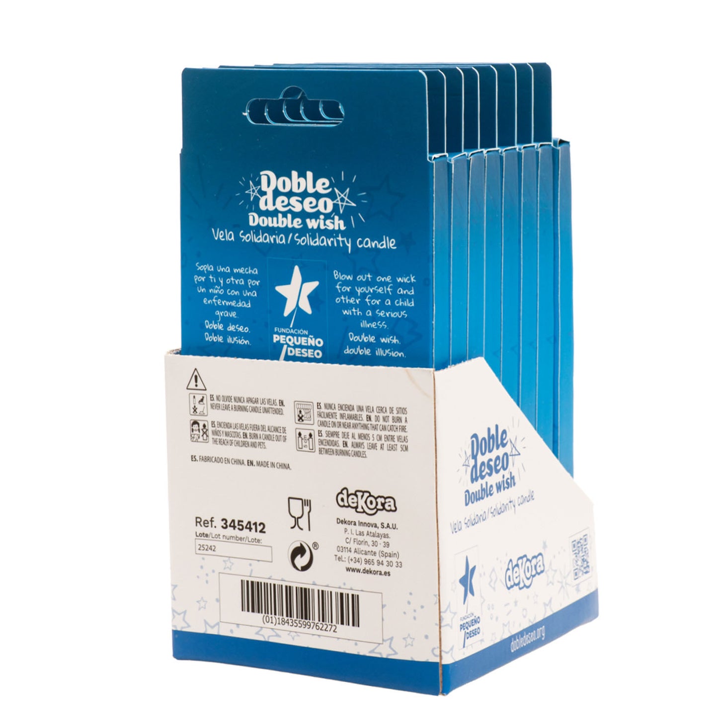 VELA SOLIDARIA PREMIUM DOBLE DESEO