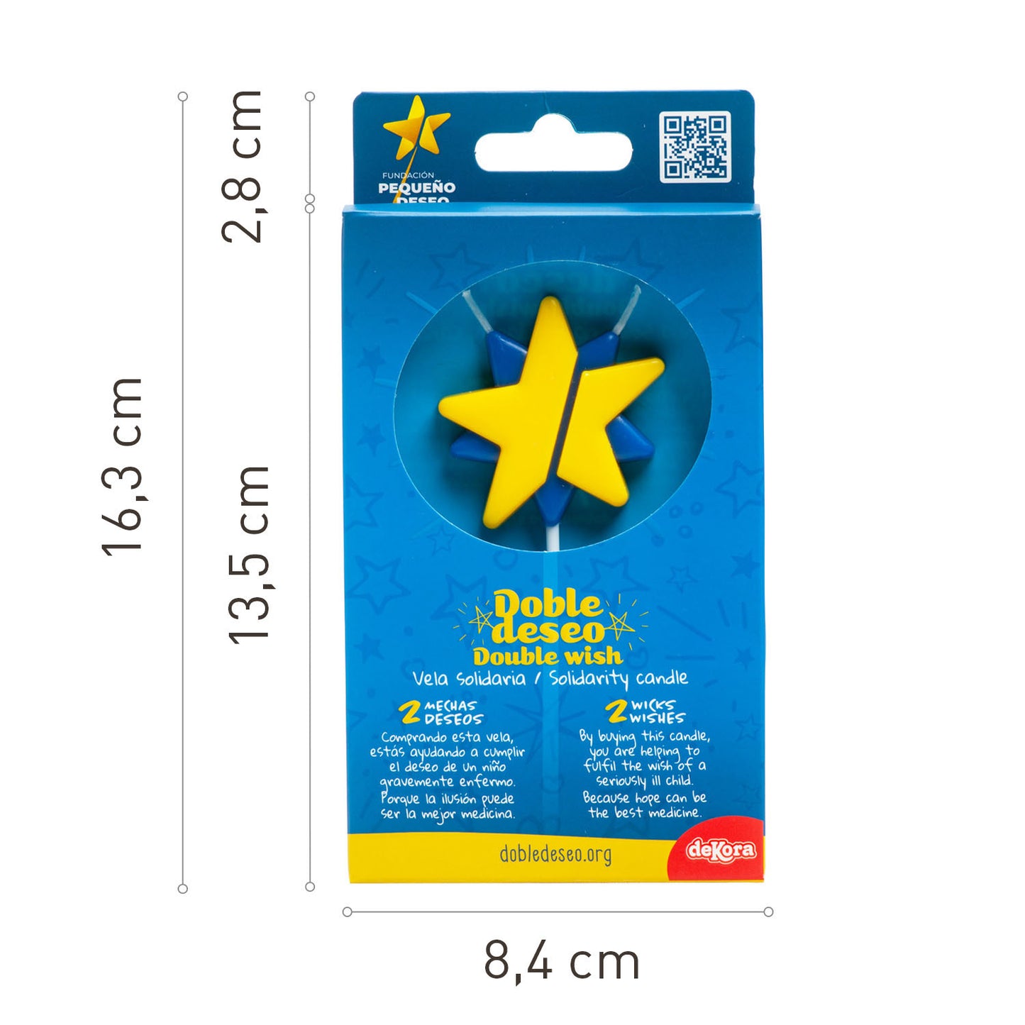 DOUBLE WISH SOLIDARITY CANDLE PREMIUM