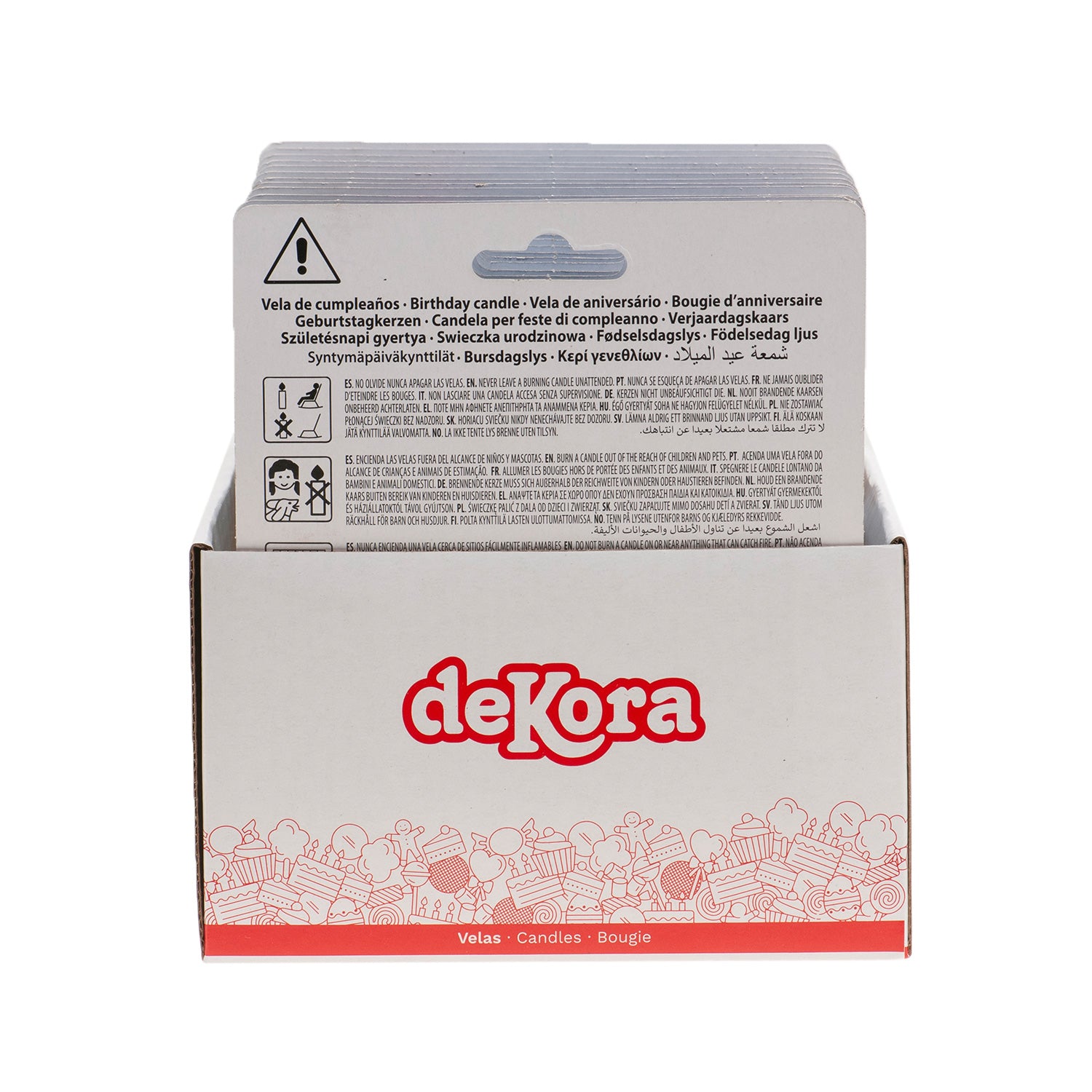 VELA CUMPLEAÑOS HAPPY BIRTHDAY 10X6CM