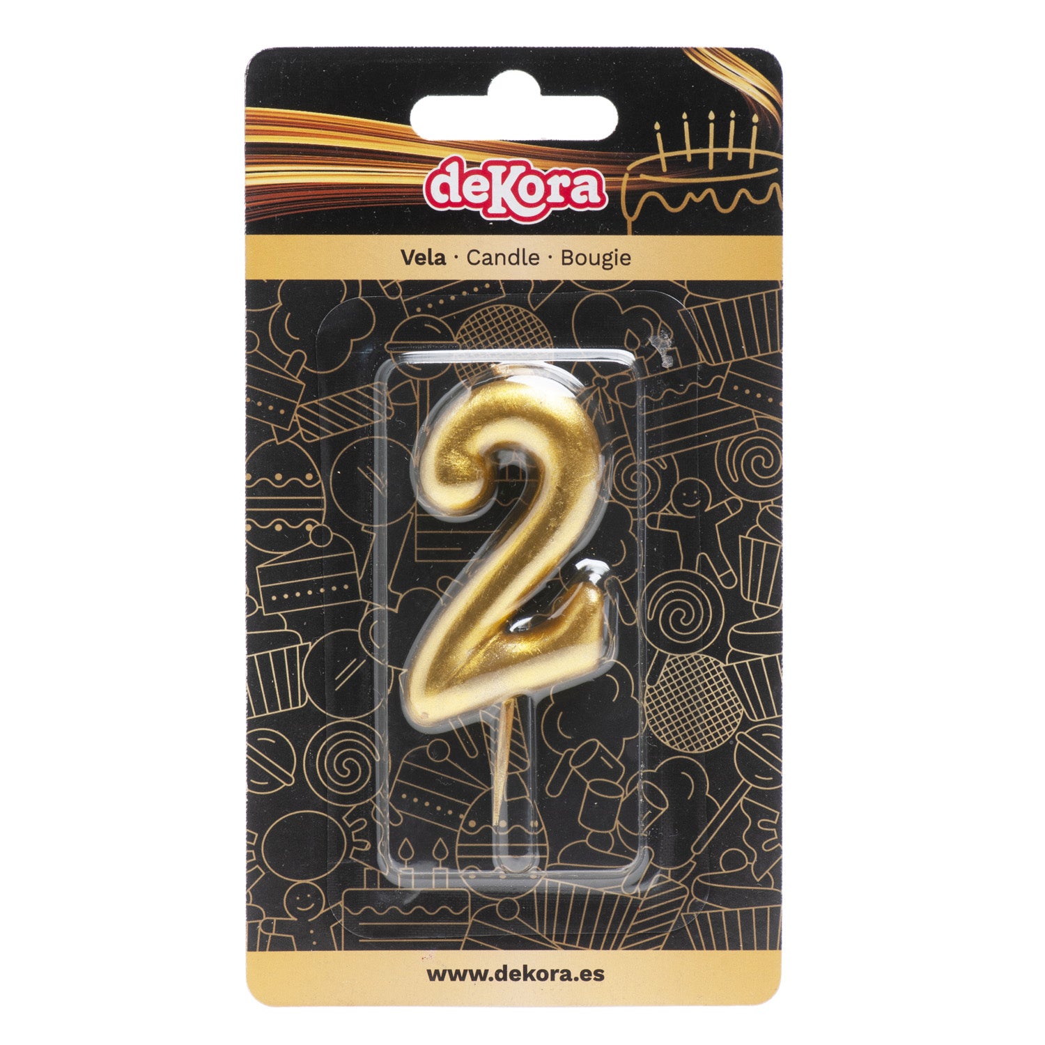 BOUGIE D´ANNIVERSAIRE COMIC D'OR | Nº2