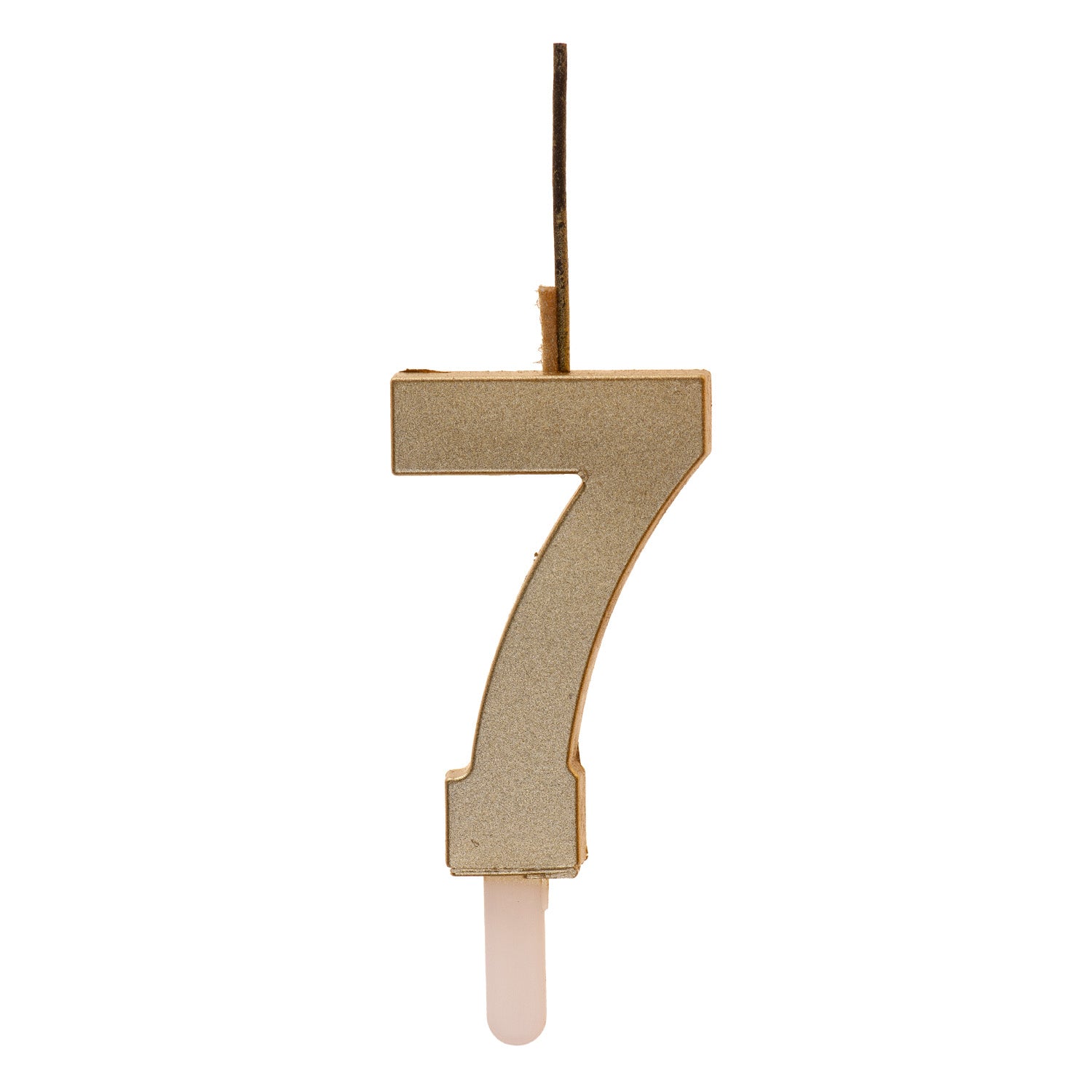 VELAS DE ANIVERSÁRIO DE OURO ESPUMANTE Nº7