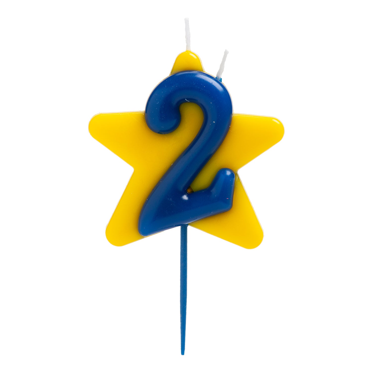 DOUBLE STAR SOLIDARITY BIRTHDAY CANDLE | Nº2