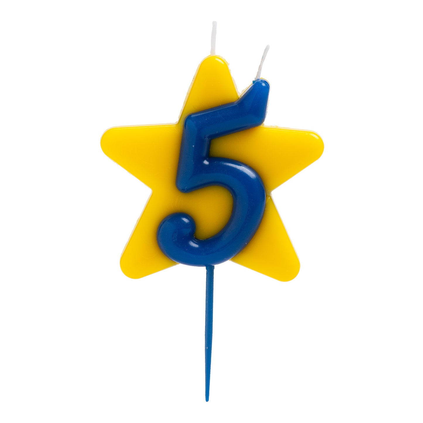 DOUBLE STAR SOLIDARITY BIRTHDAY CANDLE | Nº5