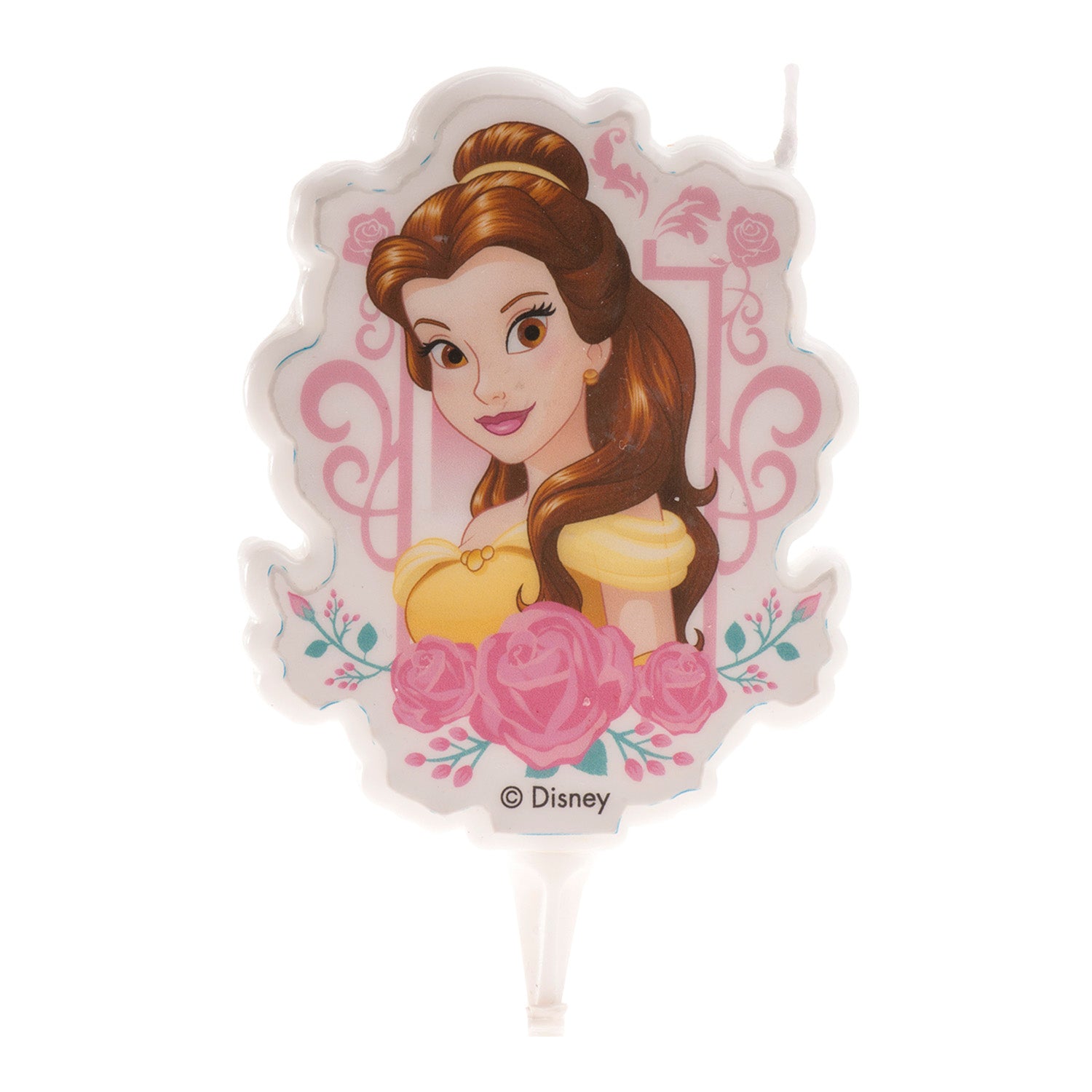 DISPLAY 12 BEAUTY 2D BIRTHDAY CANDLES 7,5 CM