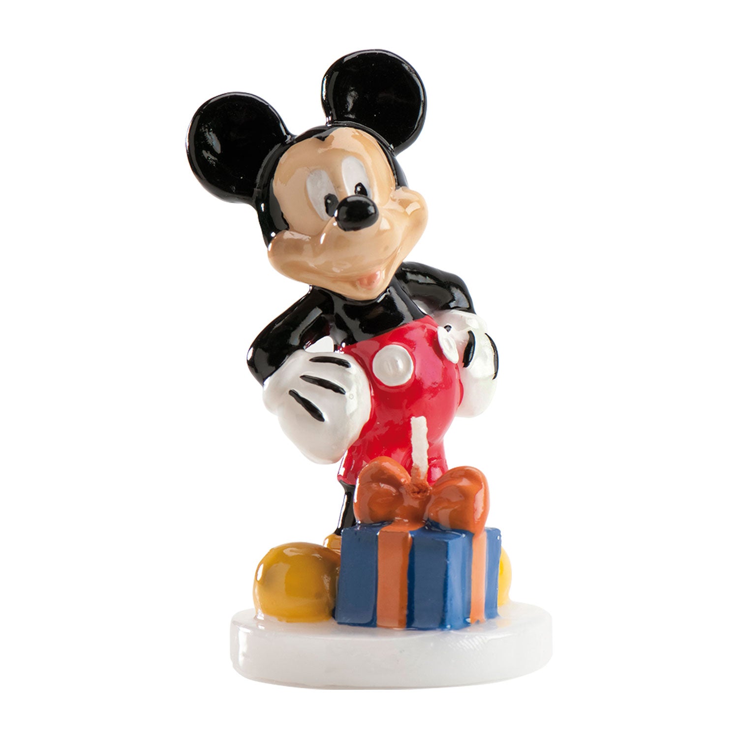 DISPLAY 6 VELAS 3D CUMPLEAÑOS MICKEY 8CM