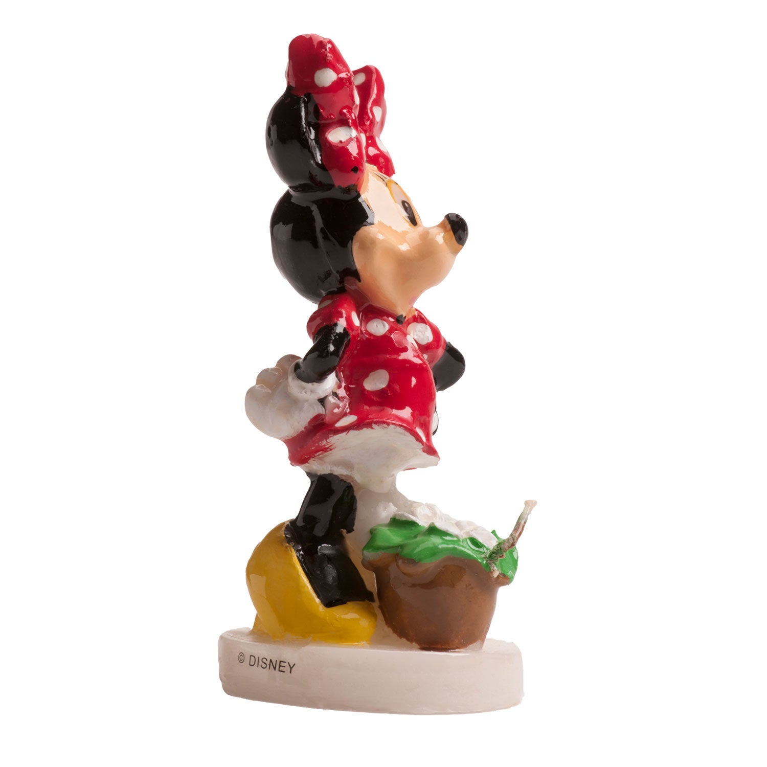DISPLAY 6 CANDELINE 3D COMPLEANNO MINNIE 8CM