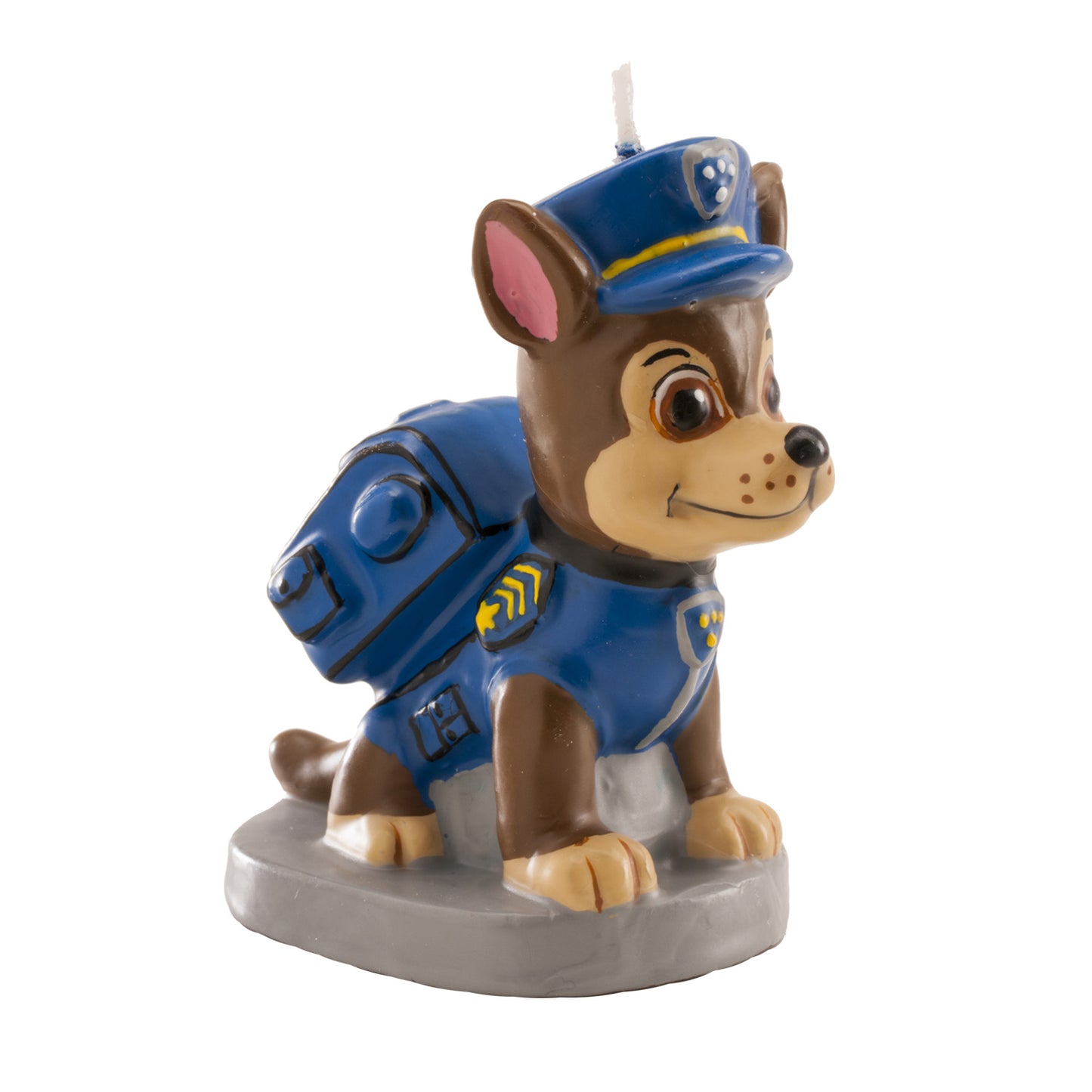 DISPLAY 8 BOUGIES 3D PAW PATROL CHASE 7CM