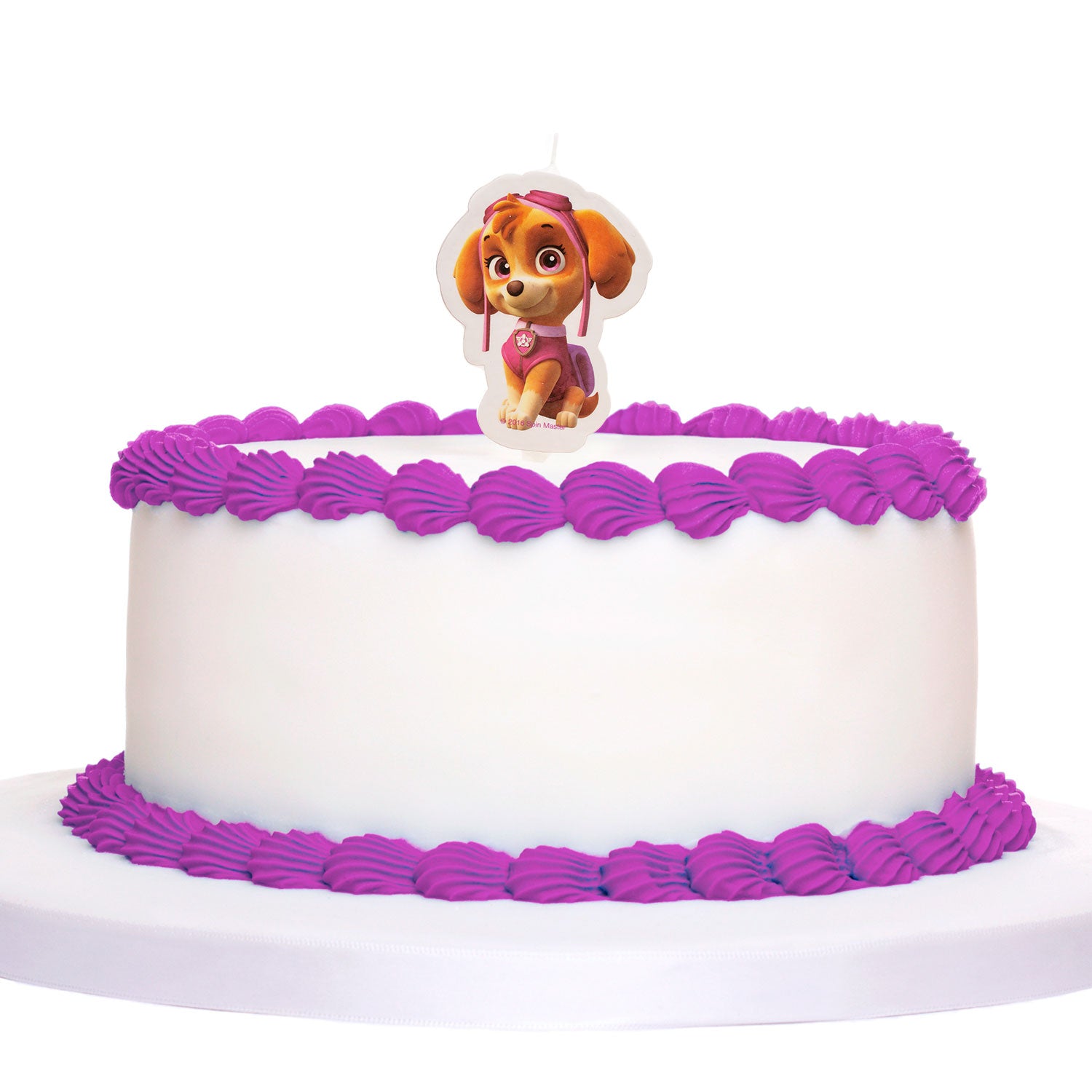 DISPLAY 12 CANDLES 2D PAW PATROL SKYE 7,5CM