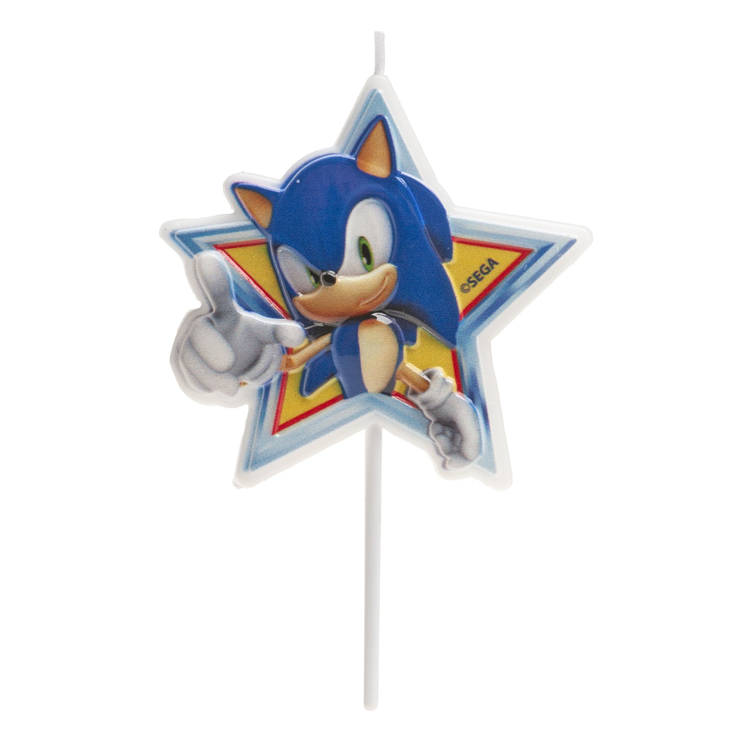 VELA DE CUMPLEAÑOS SONIC