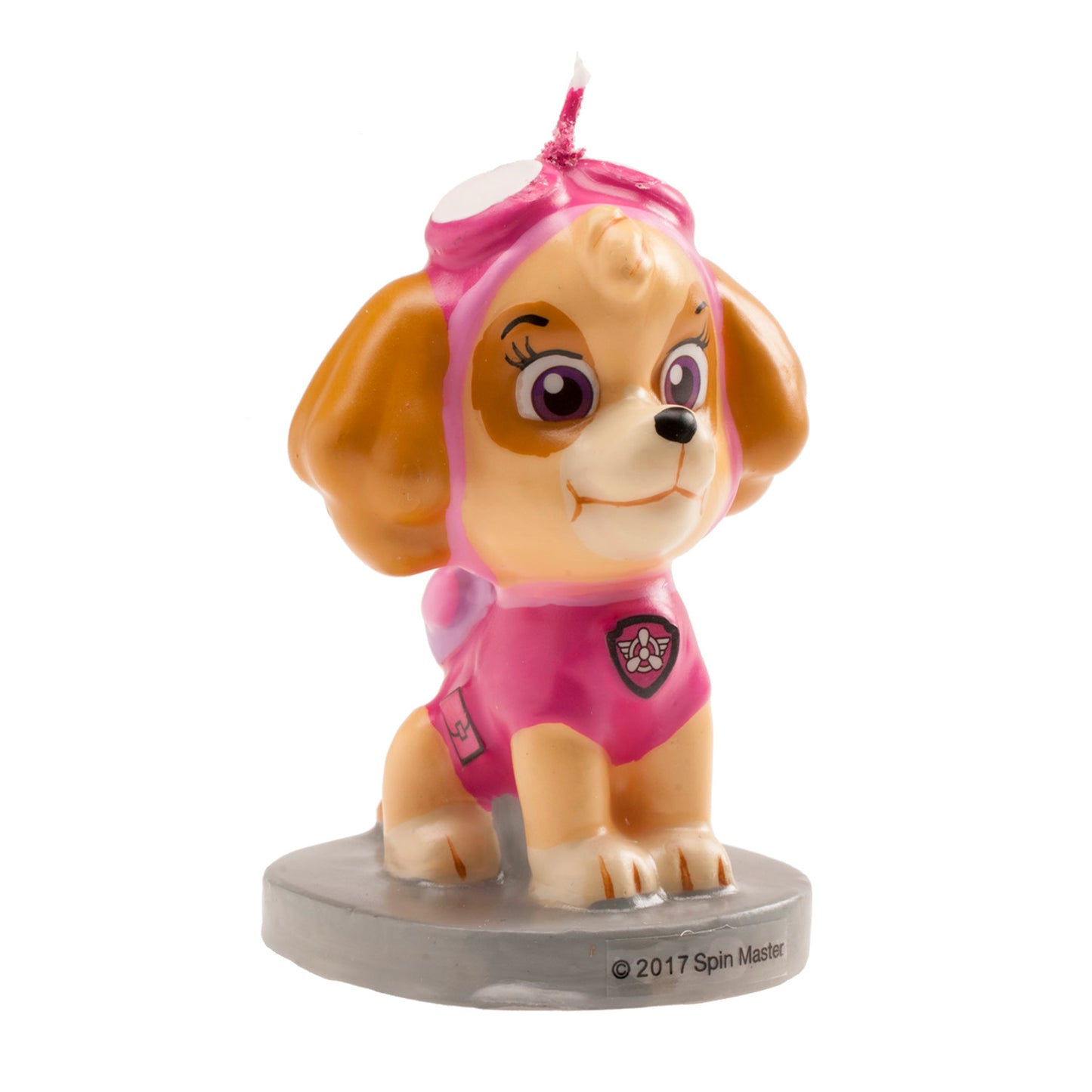 VELA ANIVERSÁRIO 3D SKYE PATRULHA PATA 7CM