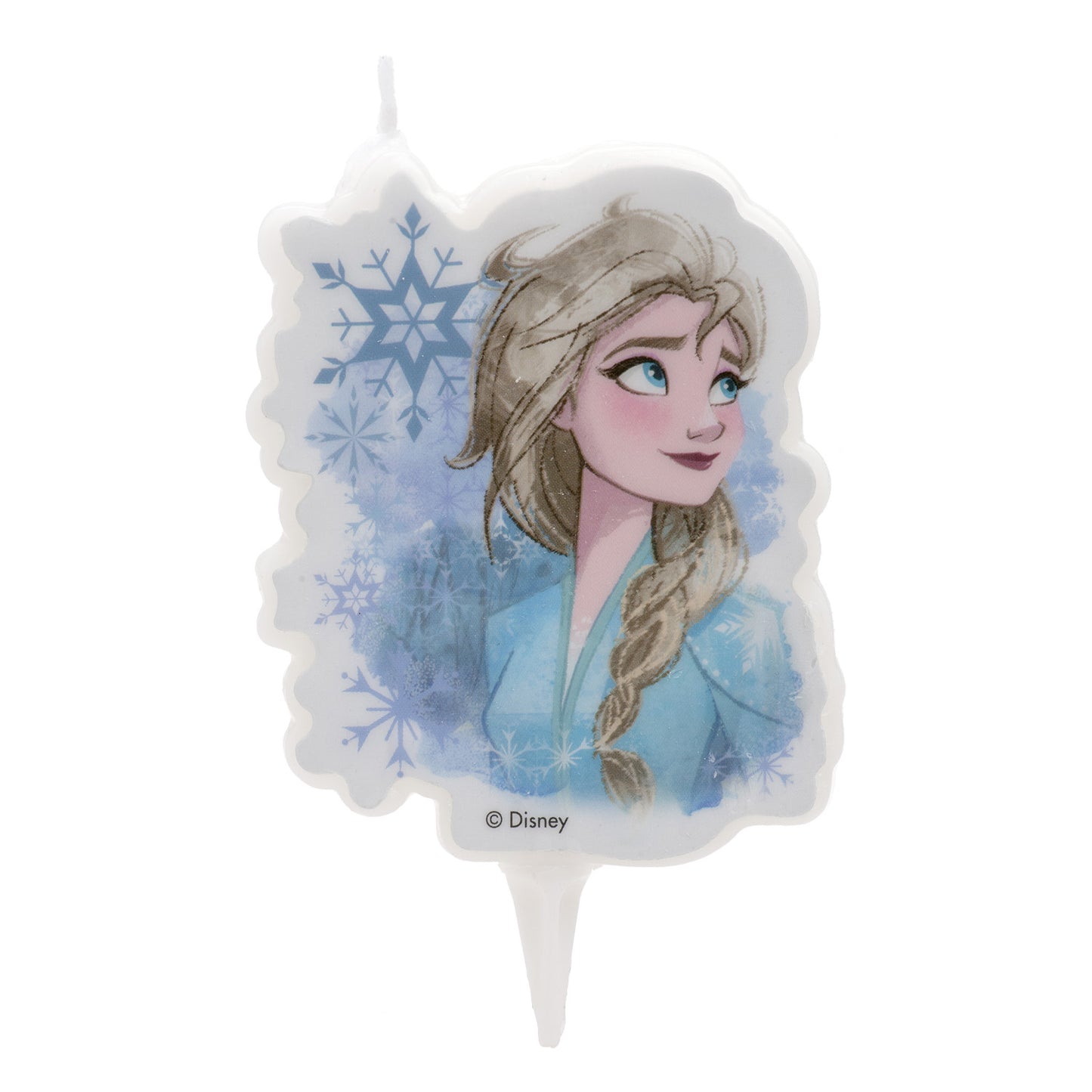VELA ANIVERSÁRIO 2D ELSA FROZEN 2 7,5CM