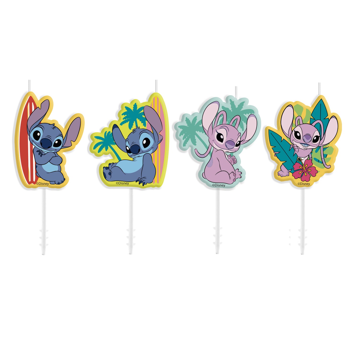 BOUGIE ANNIVERSAIRE STITCH 4U