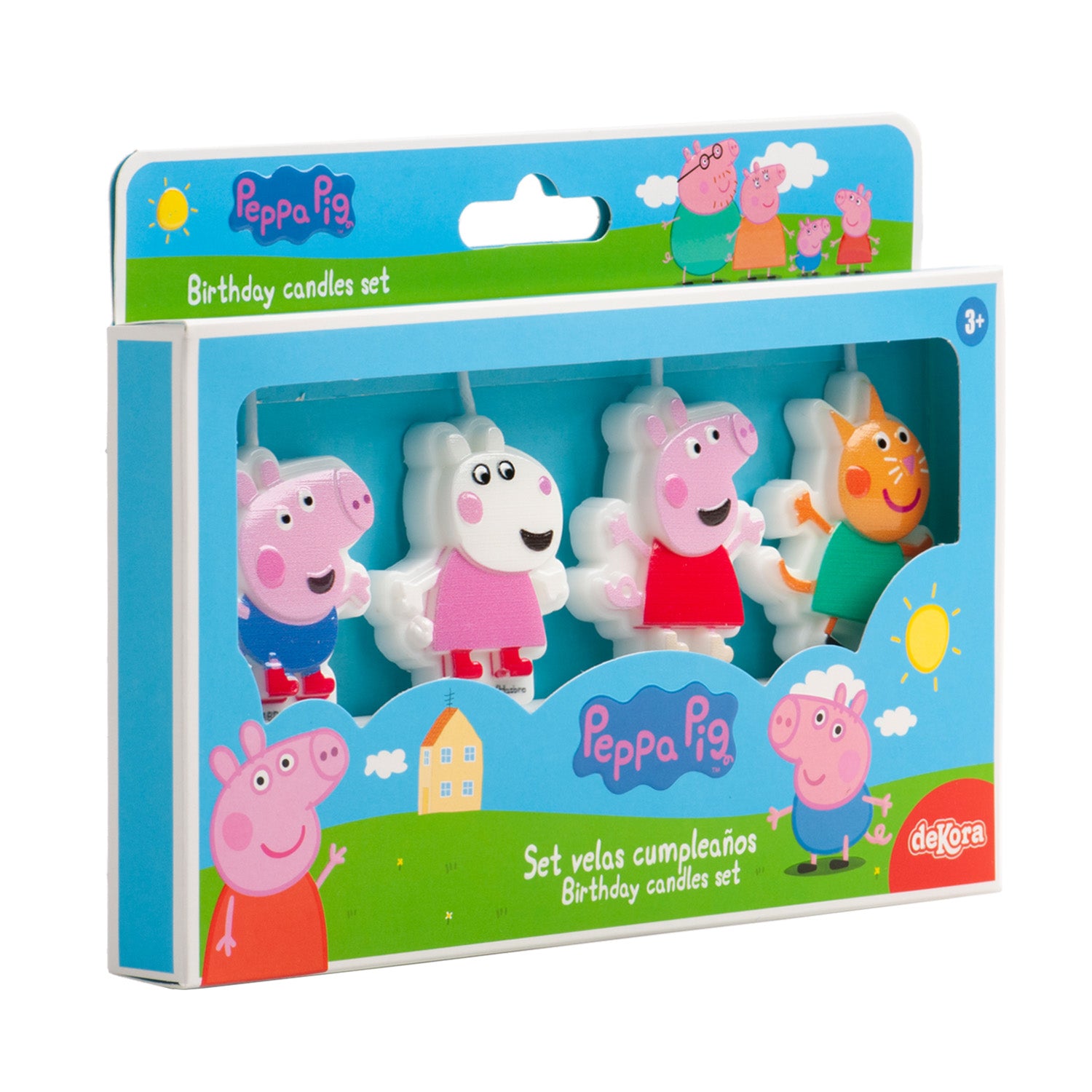 4 VELAS ANIVERSARIO PEPPA PIG