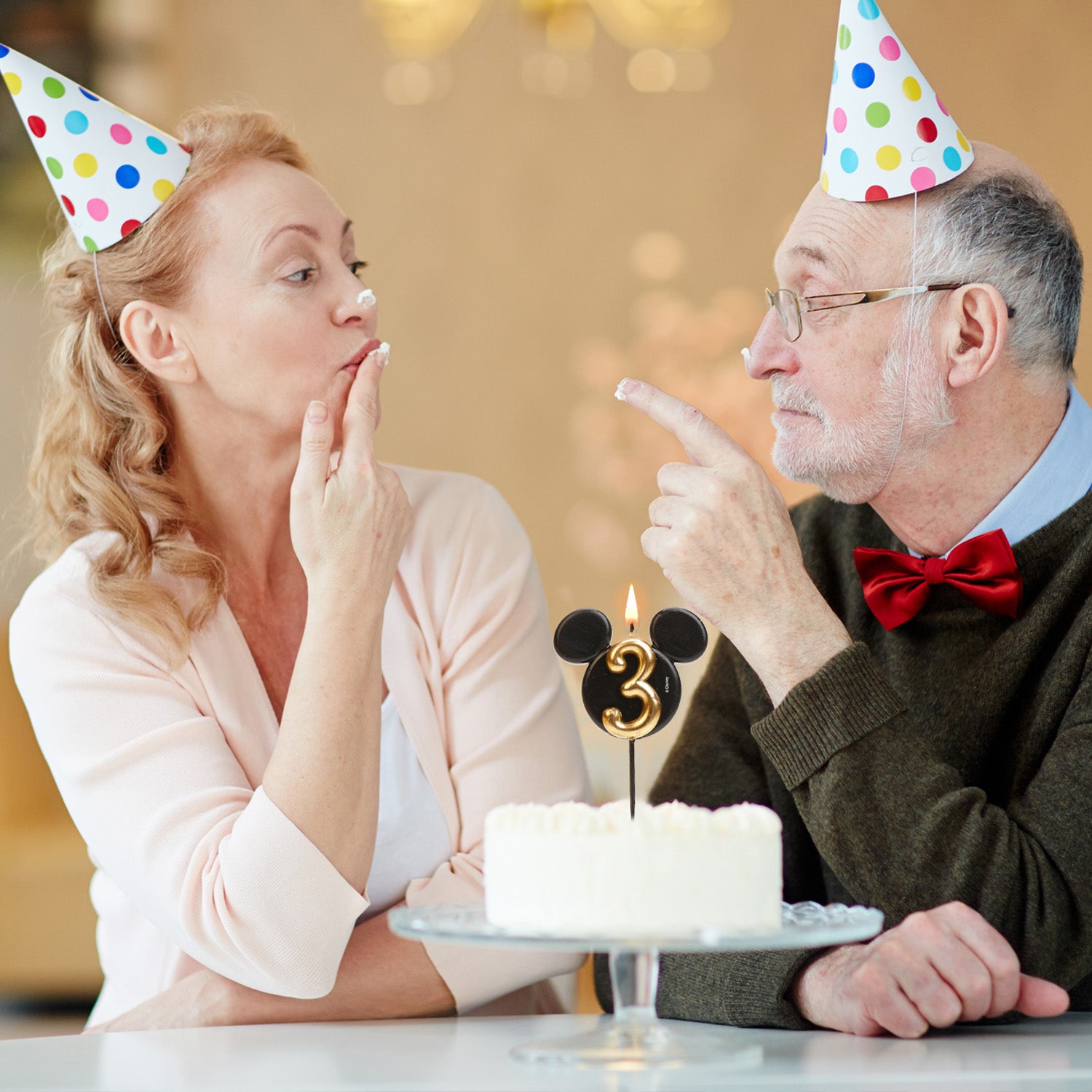 VELAS DE ANIVERSÁRIO ORELHAS DO MICKEY MOUSE 8,5 CM | Nº 3