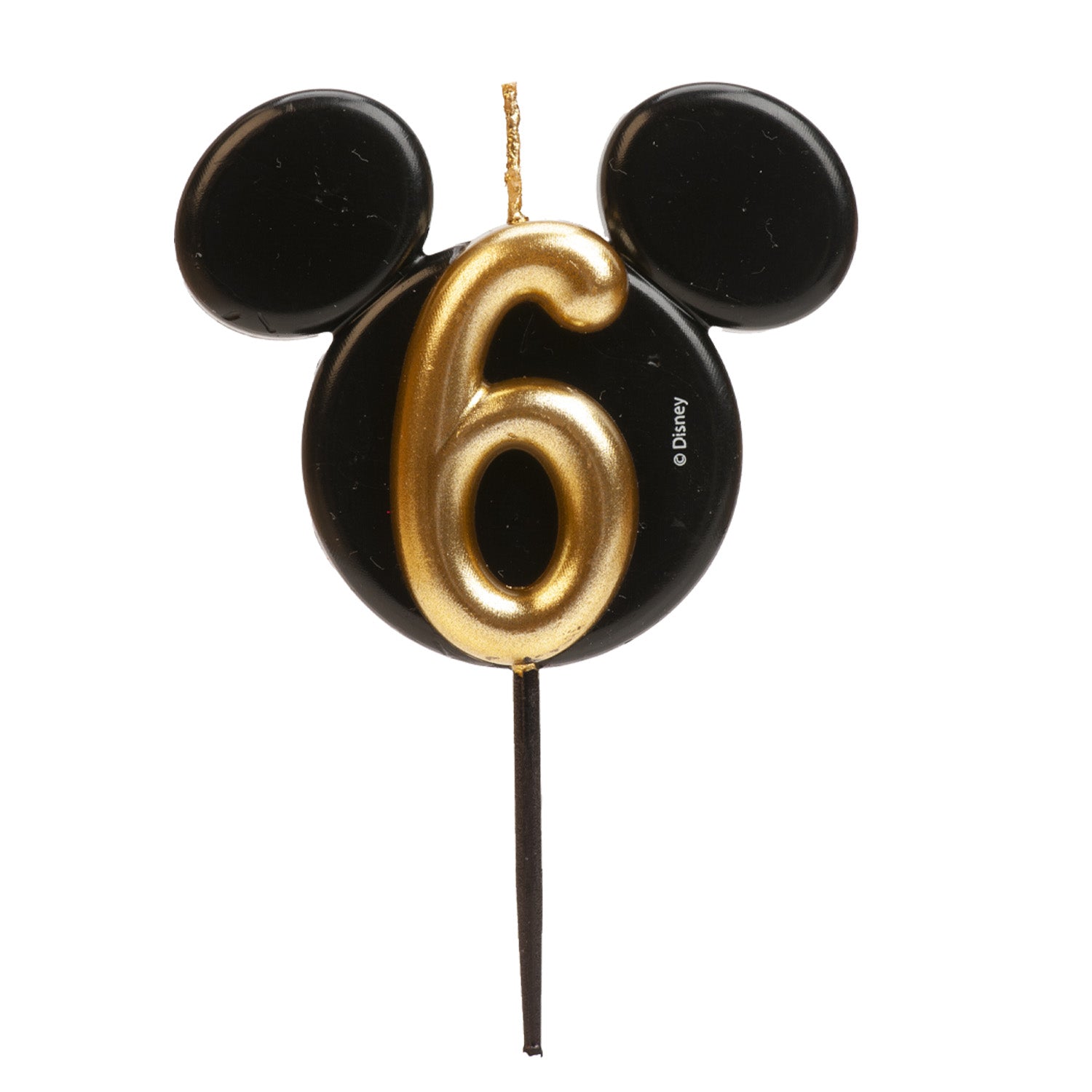 VELAS DE CUMPLEAÑOS OREJAS MICKEY MOUSE 8.5 CM | Nº6