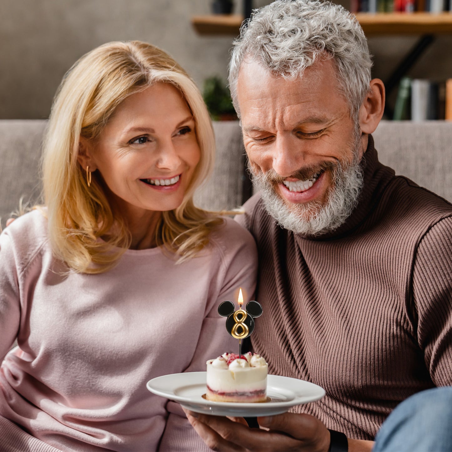 VELAS DE ANIVERSÁRIO ORELHAS DO MICKEY MOUSE 8,5 CM | Nº 8