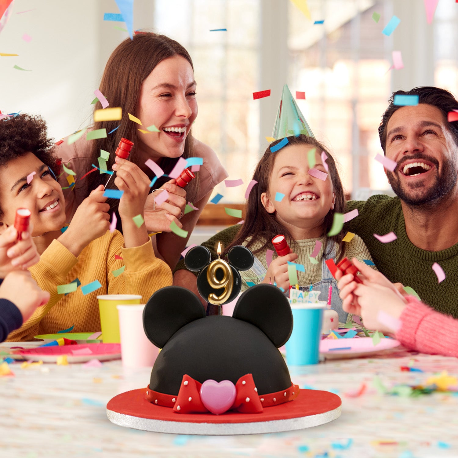 VELAS DE ANIVERSÁRIO ORELHAS DO MICKEY MOUSE 8,5 CM | Nº 9