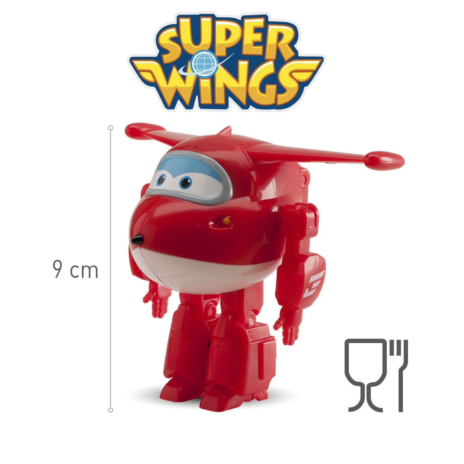 CONJ. 6 PVC SUPER WINGS JETT 7 CM