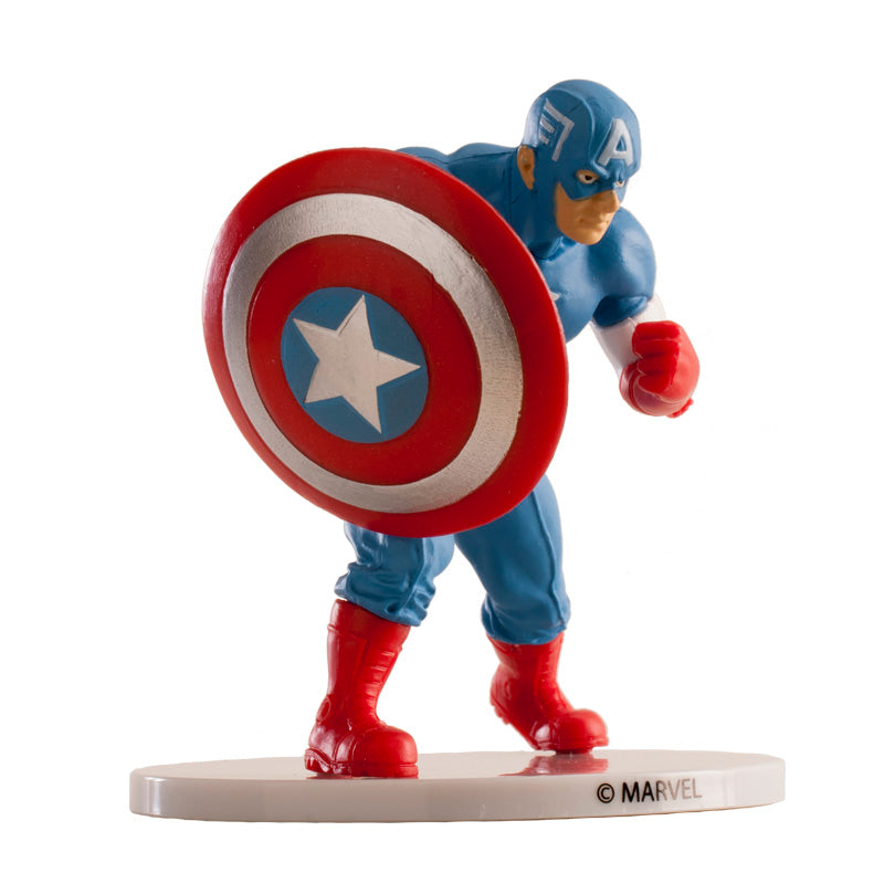 SET PVC CAPITÁN AMÉRICA AVENGERS 9CM
