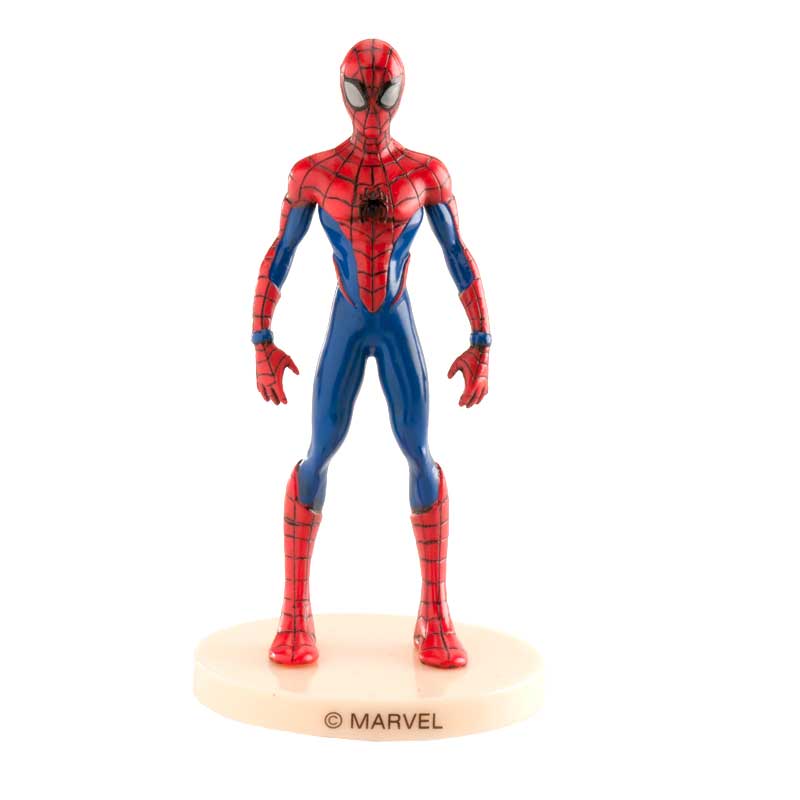 PVC FIGURE SPIDERMAN FOR DECORATING CAKES 9CM