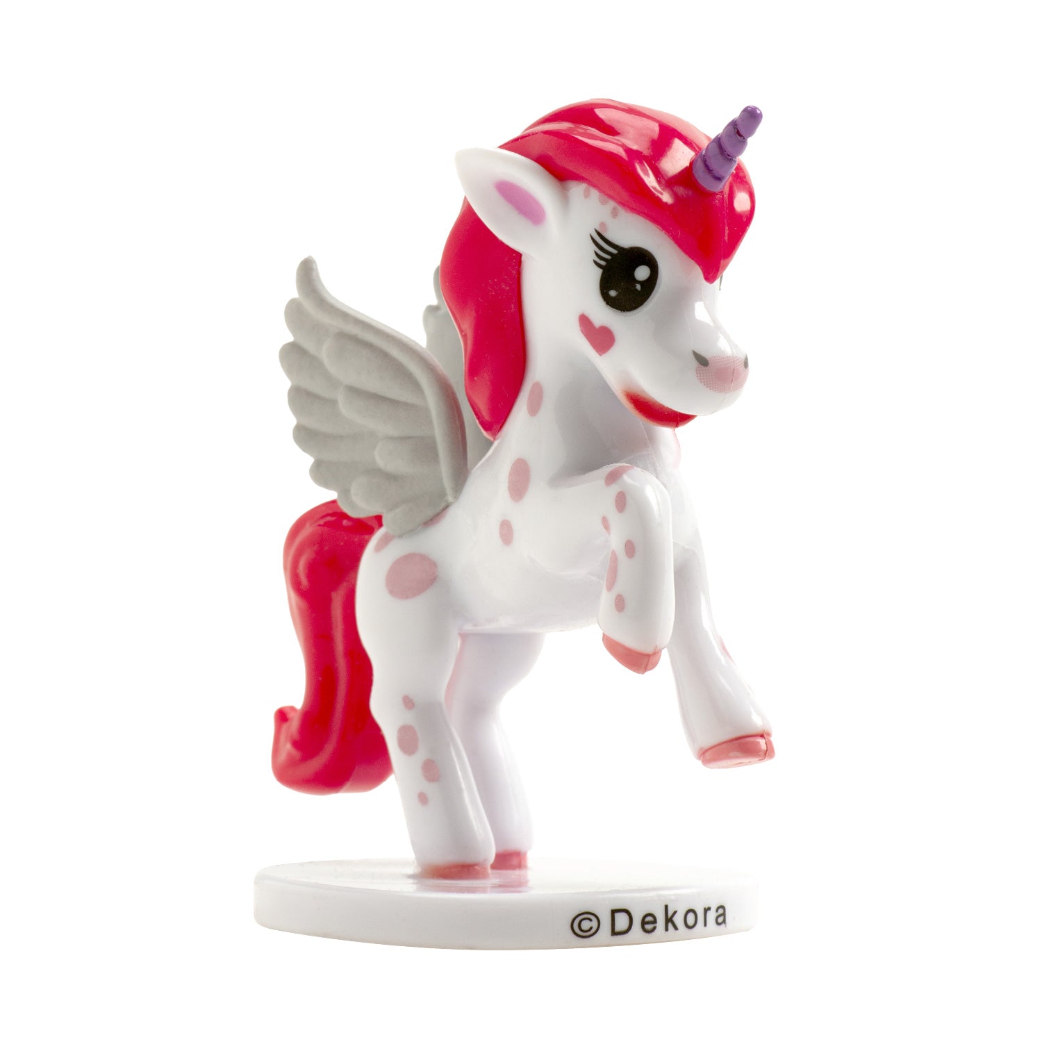 SET 6 FIGURAS PVC UNICORNIO 9 CM