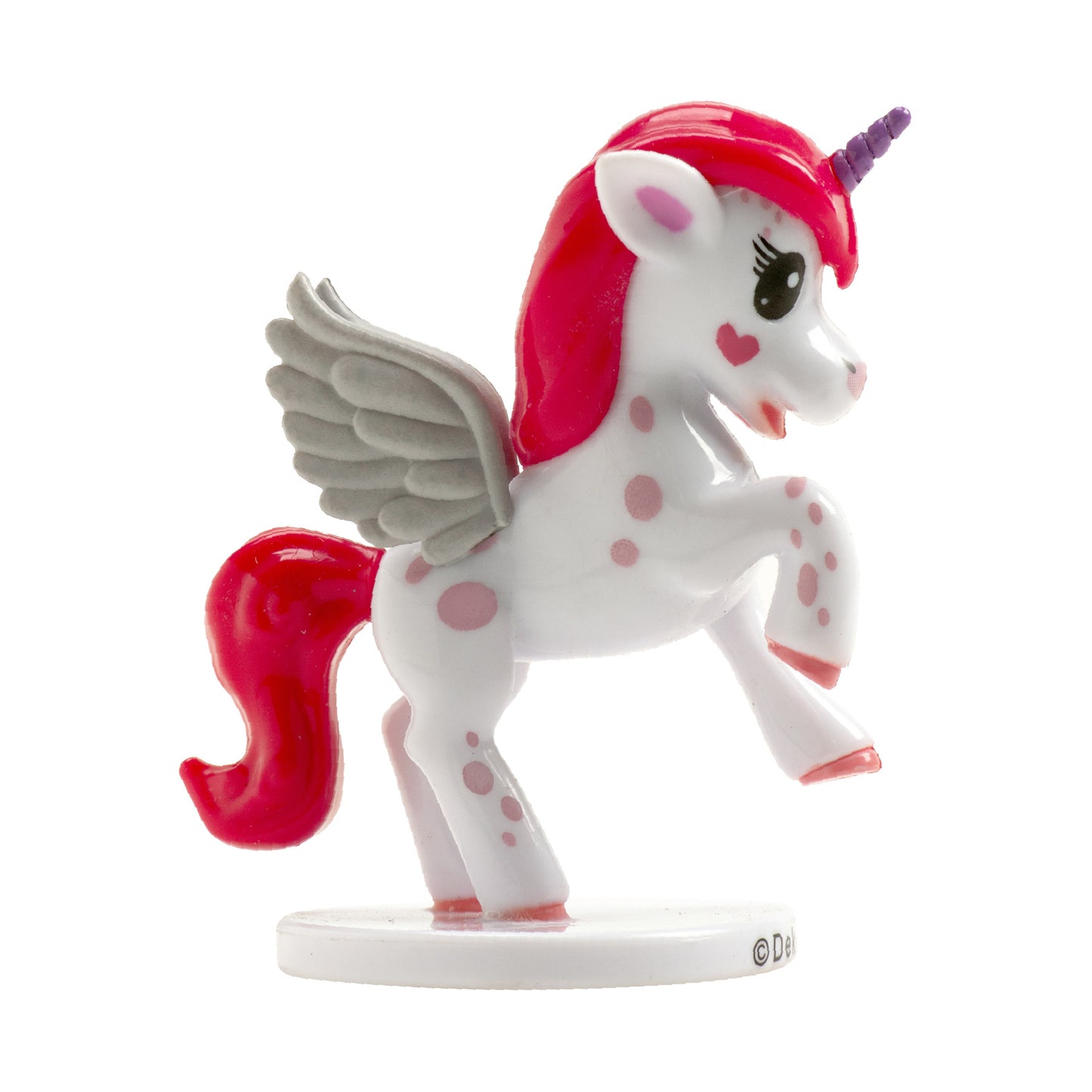 SET 6 FIGURINES EN PVC LICORNE 9 CM