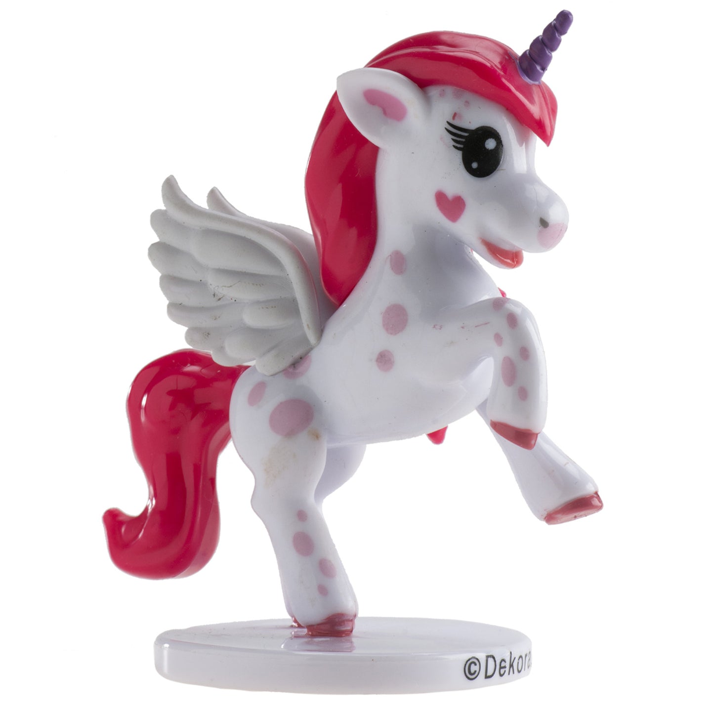 SET 6 UNICORN PVC FIGURINES 9 CM