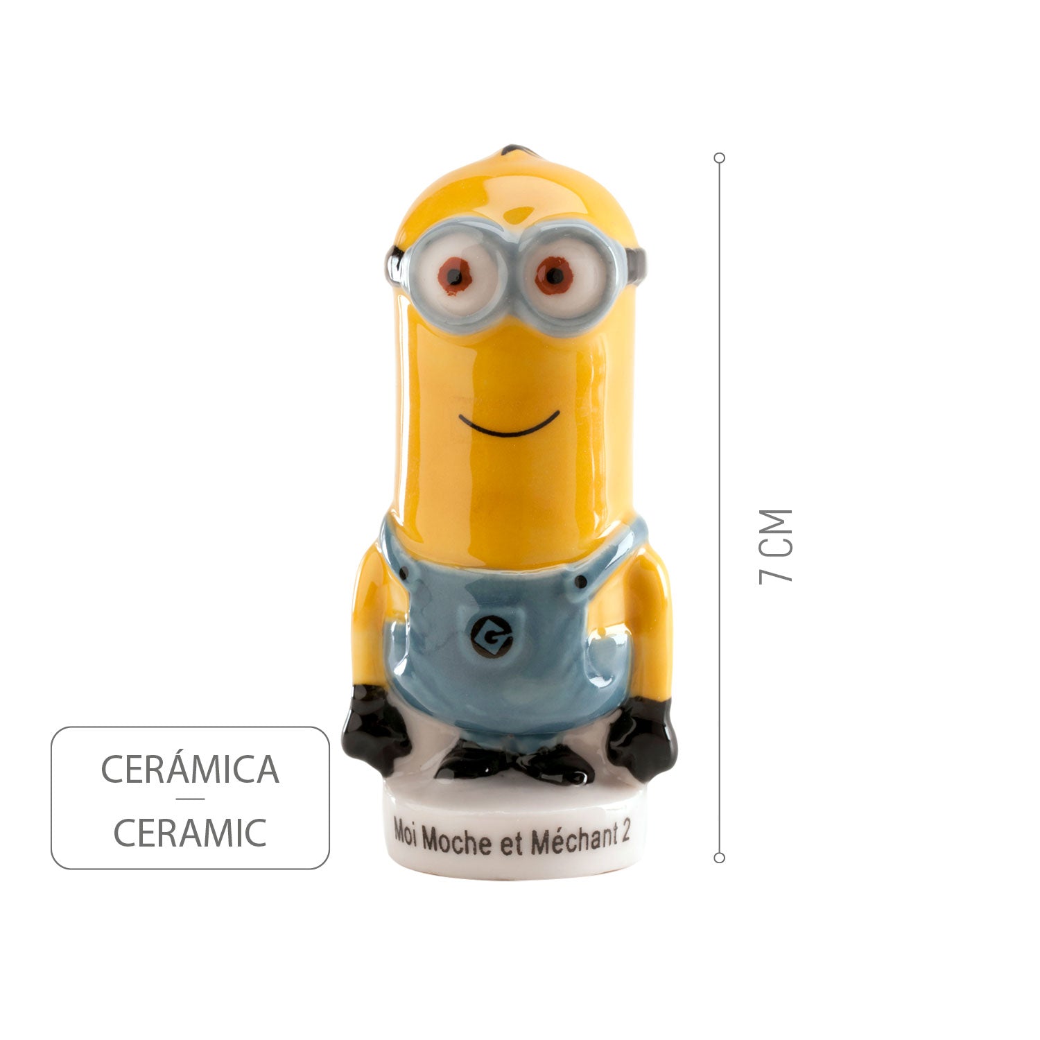 MINIONS KEVIN FIGURA PORCELANA 7 CM