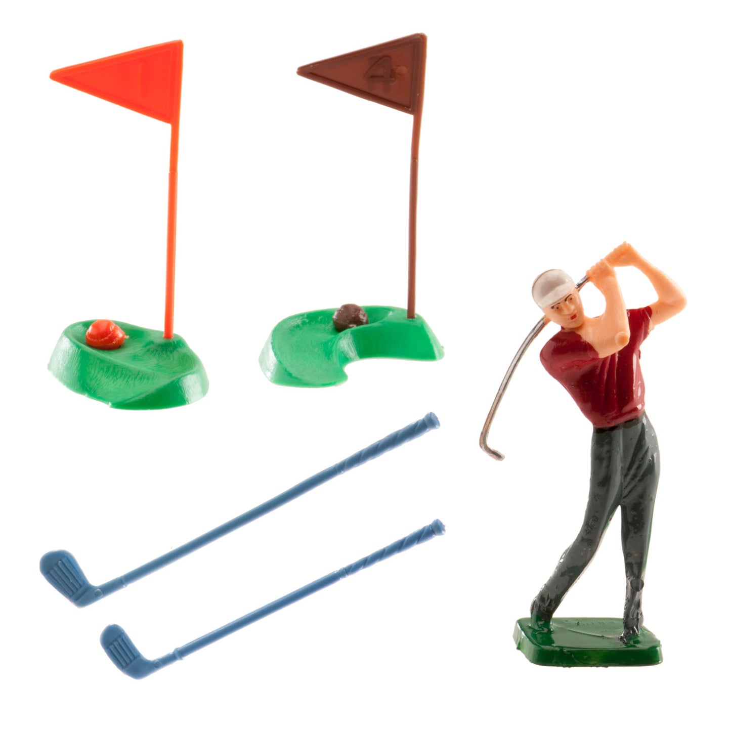 KIT GOLF PARA DECORAR TARTAS
