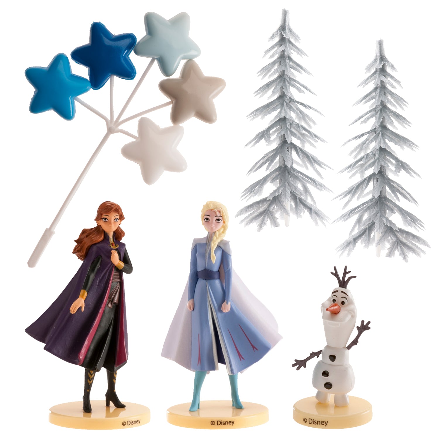 PVC FROZEN 2 CAKE DECORATING KIT