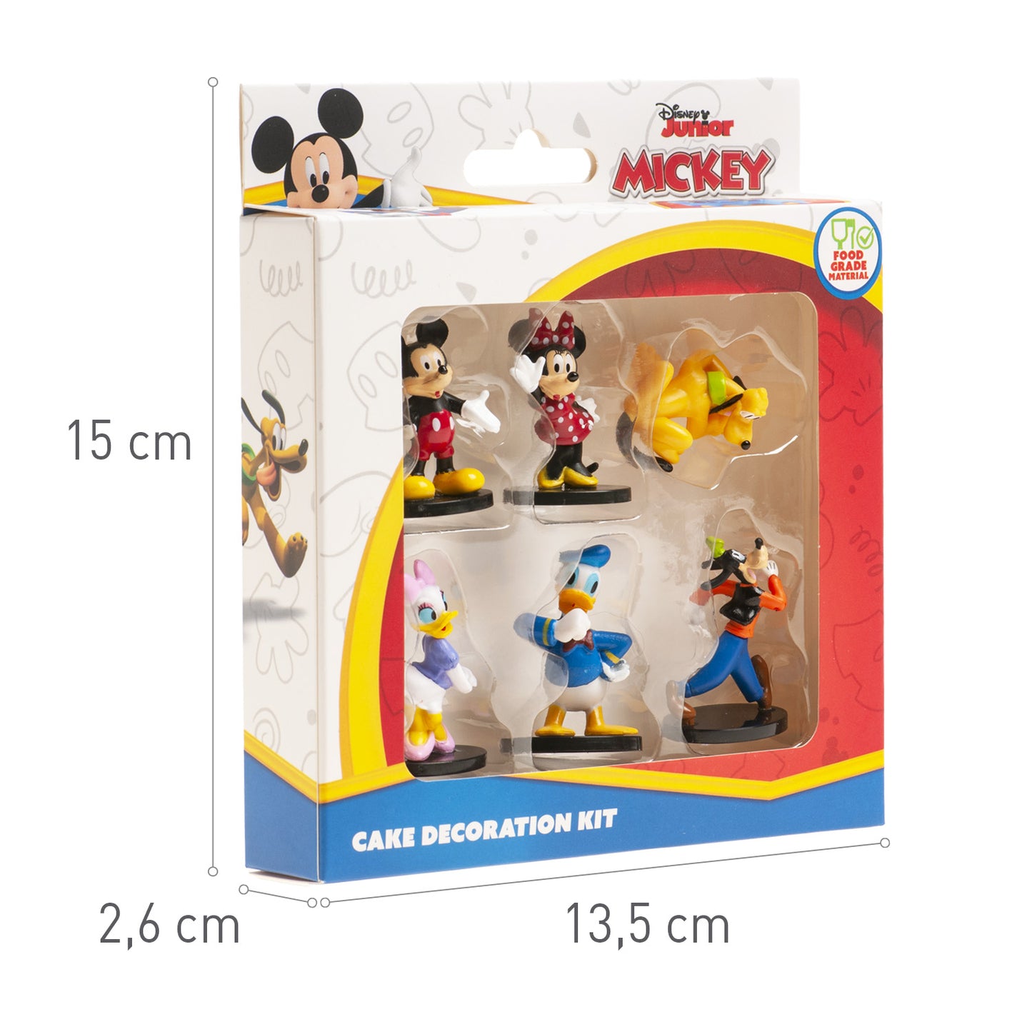 KIT BLÍSTER DISNEY PVC MICKEY & FRIENDS 3-3.5CM