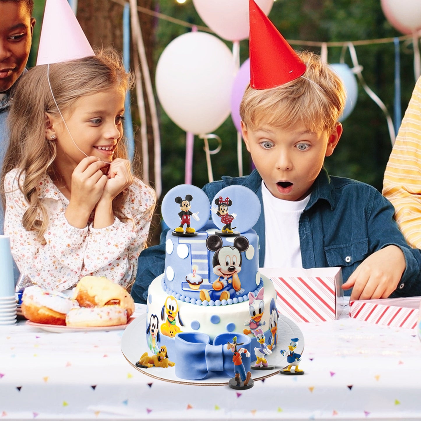 KIT PVC DISNEY MICKEY & FRIENDS 3-3.5CM