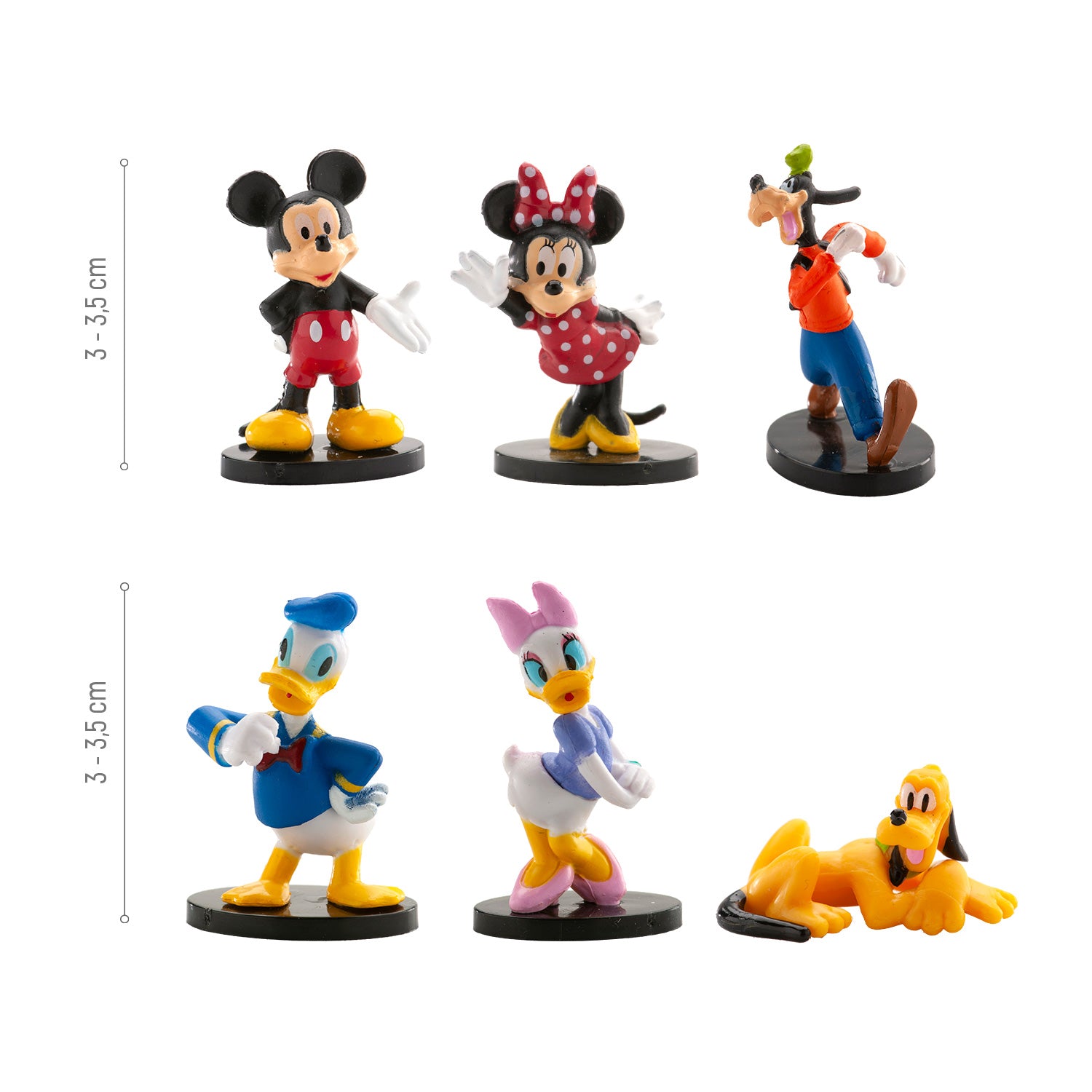KIT PVC DISNEY MICKEY & FRIENDS 3-3.5CM