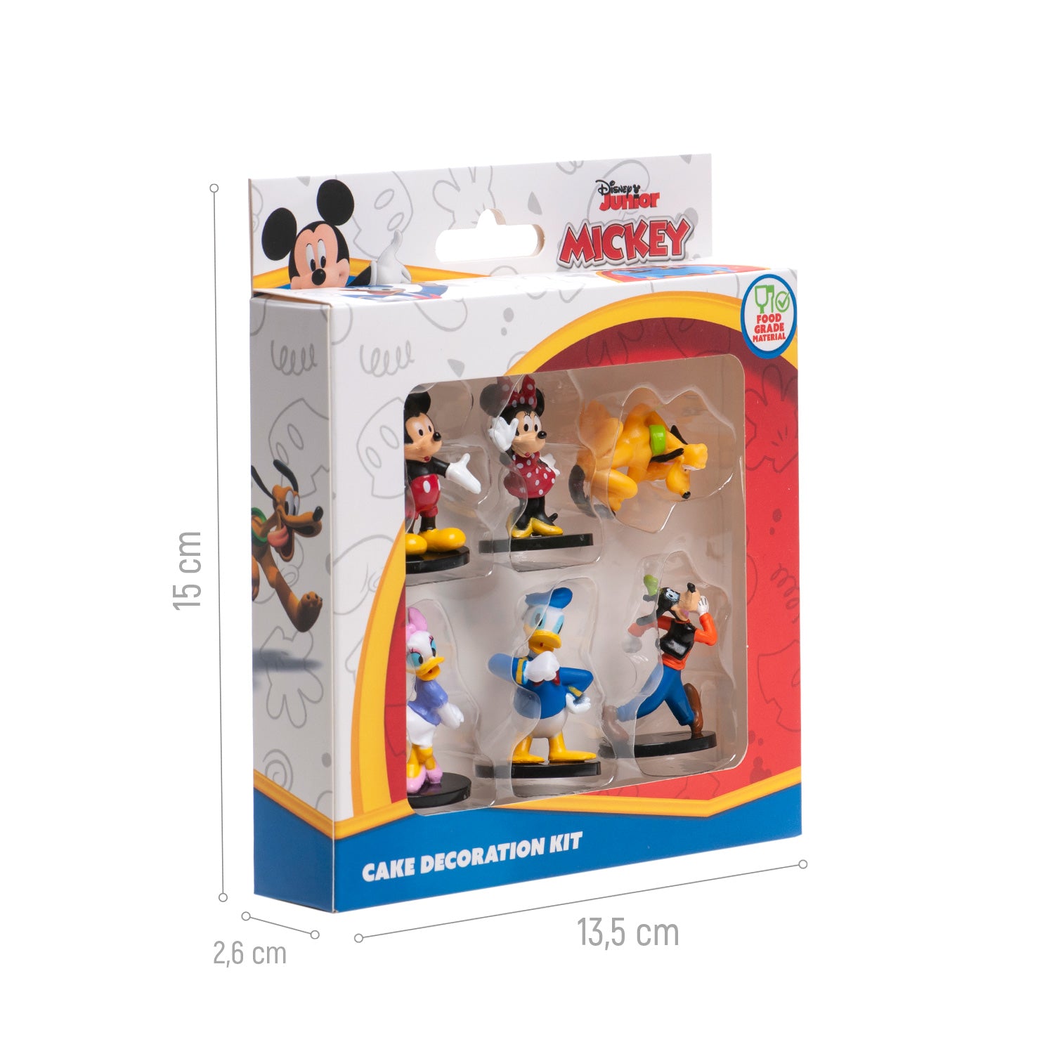 KIT PVC DISNEY MICKEY & FRIENDS 3-3.5CM