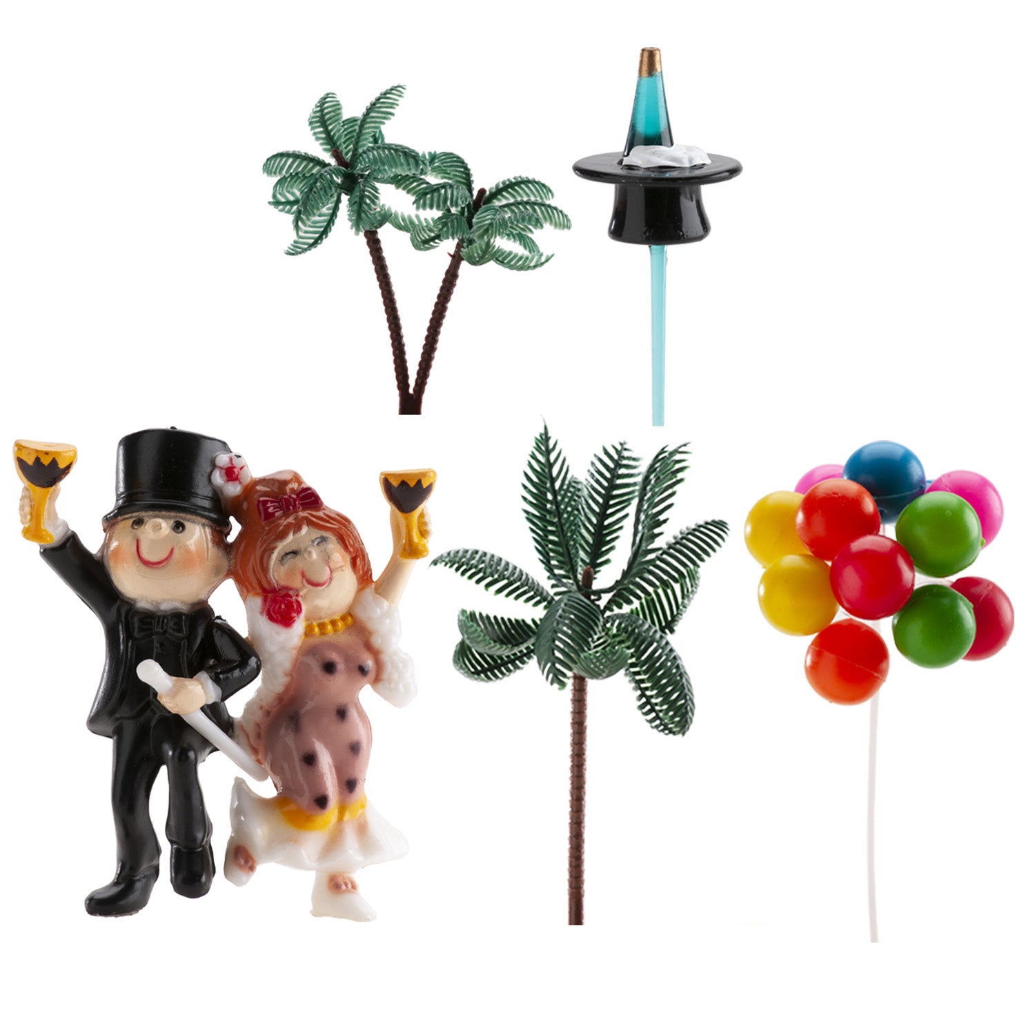 KIT WEDDING COUPLE PLASTIC