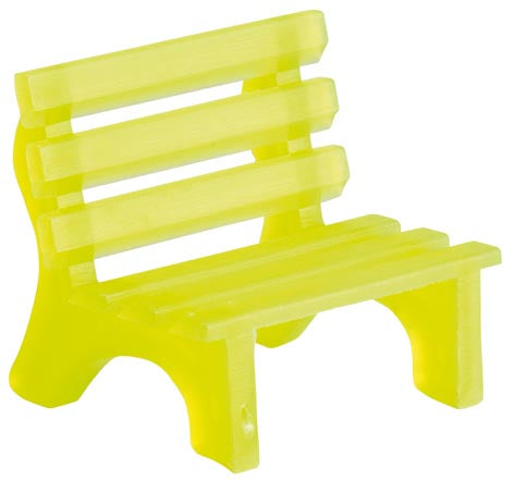 PLASTIC BENCH 4X4CM